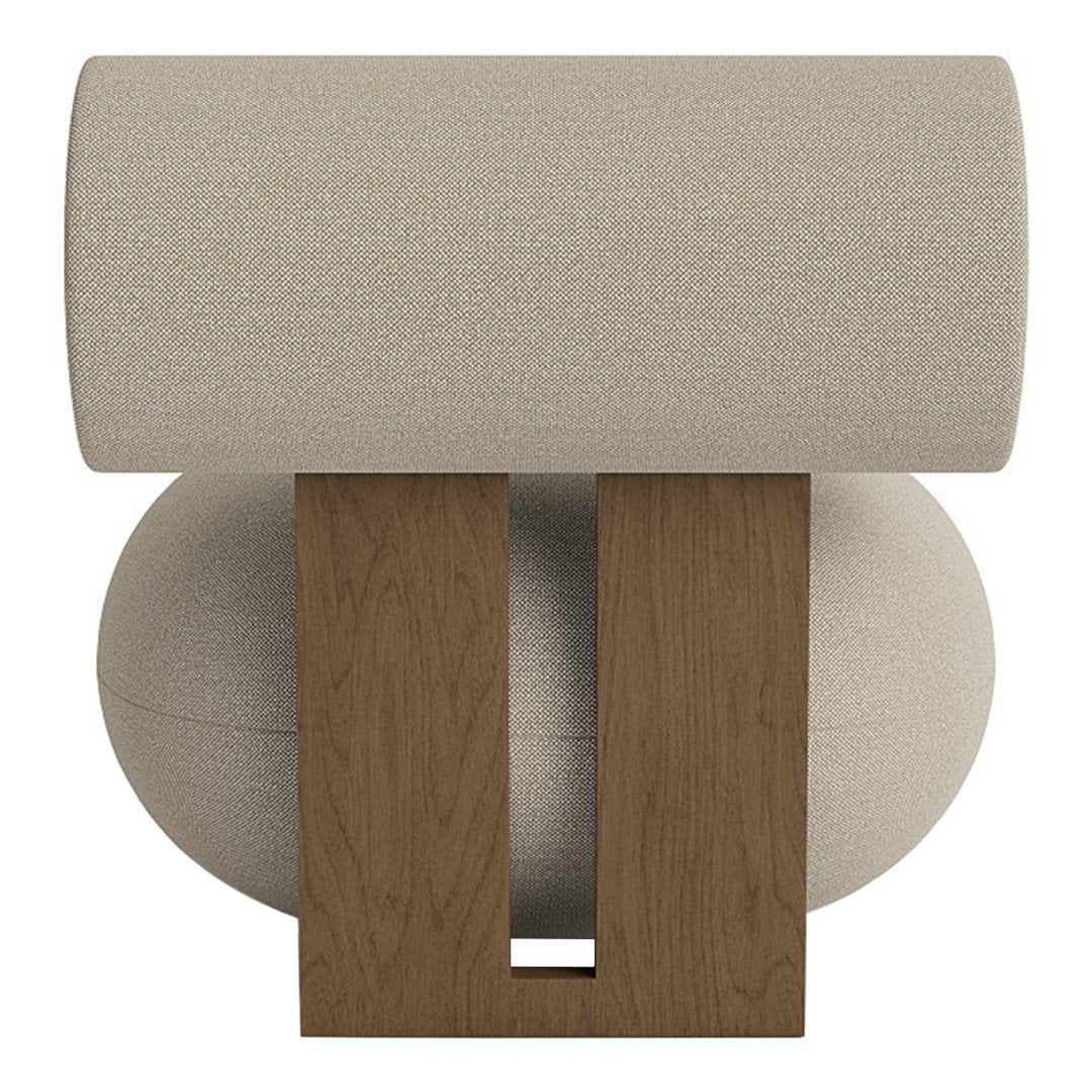 Modern Hippo Lounge Chair - Comfortable & Stylish Accent Chair for Living Room, Bedroom, or Office - Perfect for Relaxing, Reading & Napping