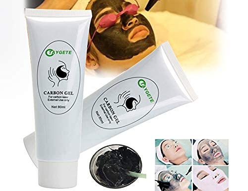 Relieftoᵀᴹ Carbon Peel Gel for Q-Switch Nd:Yag Laser | 80ML Skin Rejuvenation & Deep Cleaning, Black Doll Facial Treatment, Ideal for Spa & Professional Use