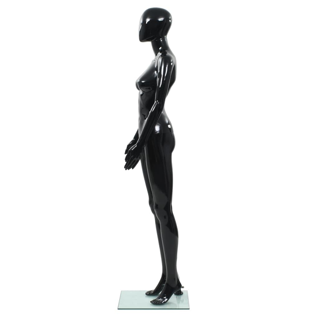 Full Body Female Mannequin with Glass Base - 68.9