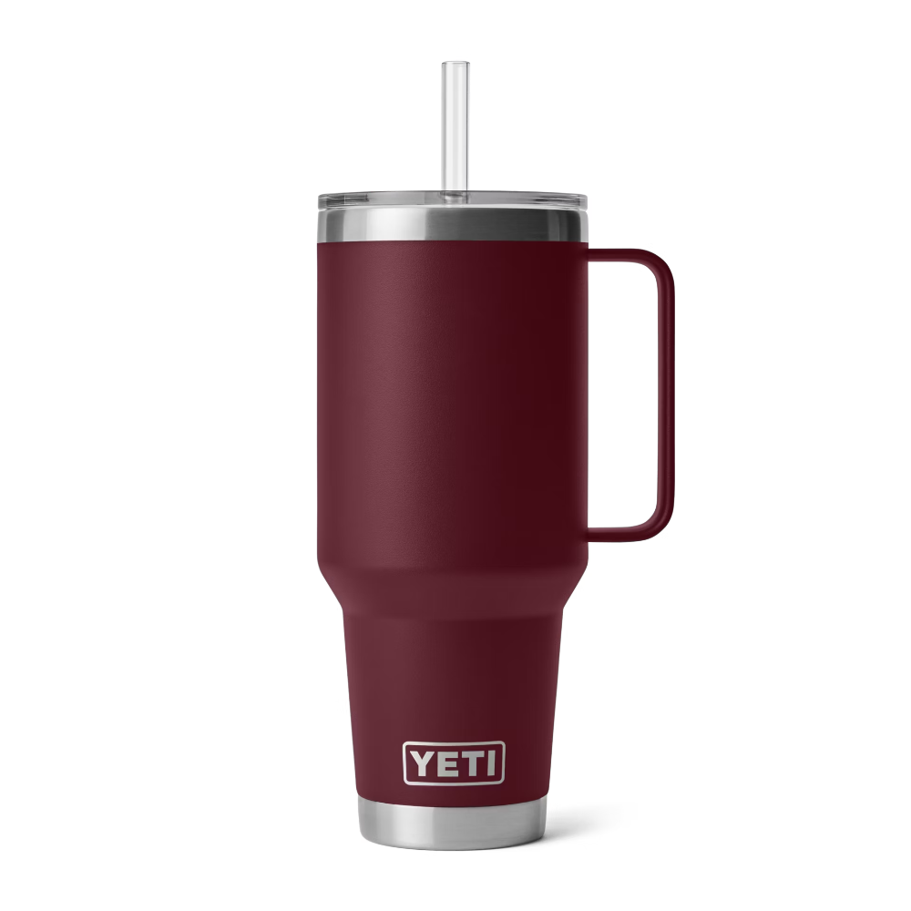Yeti Rambler 42 oz Stainless Steel Insulated Straw Mug - Keeps Drinks Cold for Hours, Perfect for Outdoor Adventures, Camping, and Travel