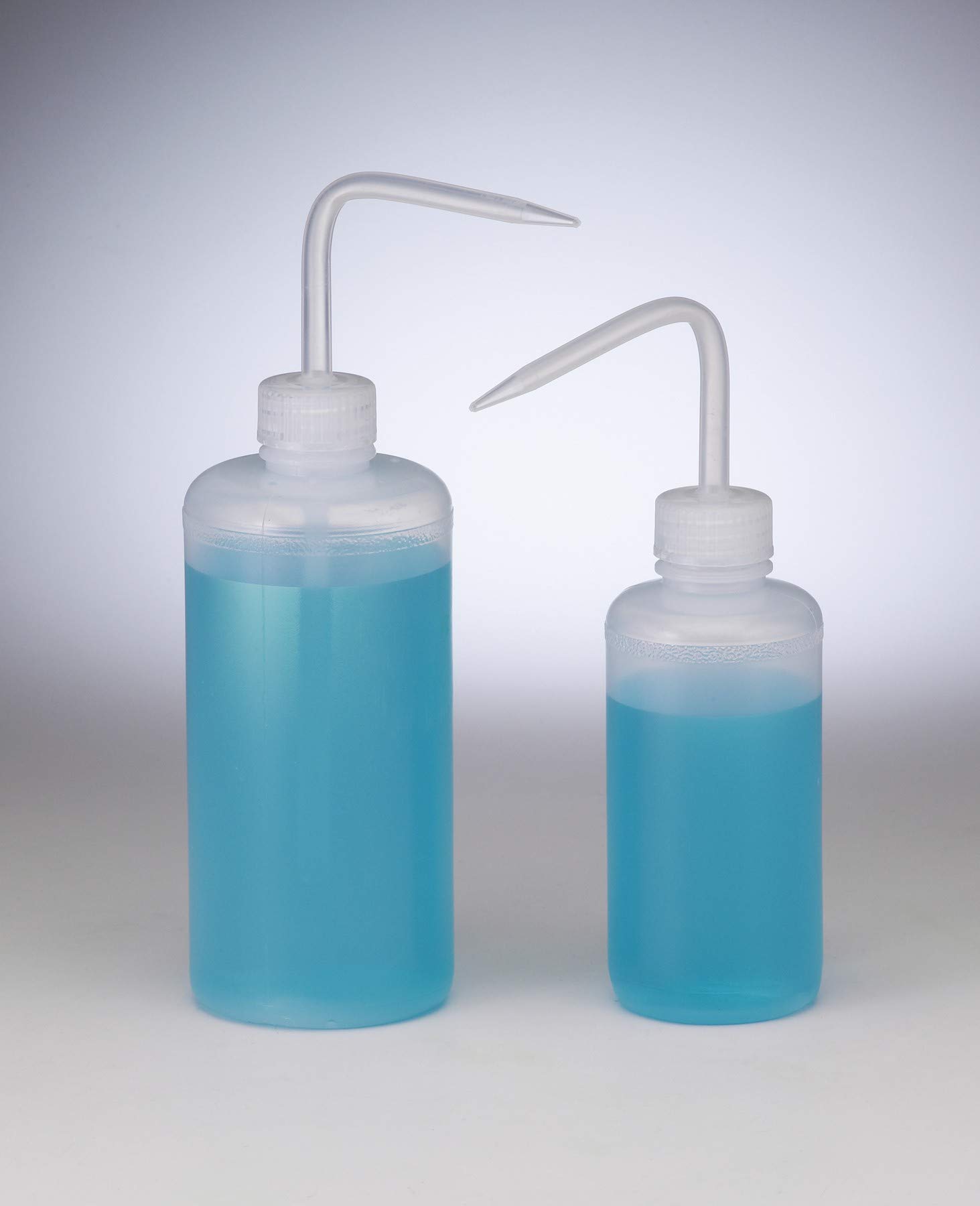 SP Bel-Art 250ml (8oz) Narrow-Mouth Polyethylene Wash Bottles with Polypropylene Cap - 28mm Closure (Pack of 12) - Ideal for Laboratory, Science Experiments & Chemical Dispensing (F11621-0008)