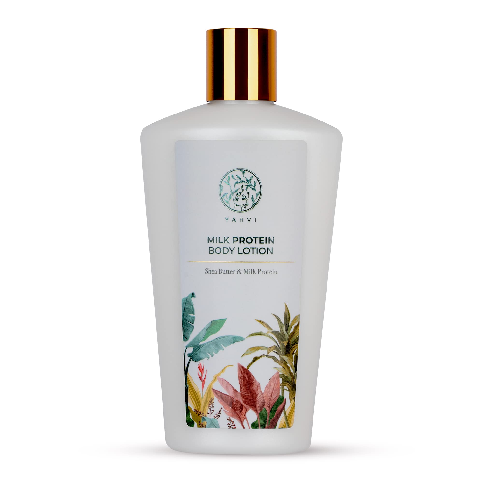 Yahvi Milk Protein Body Lotion with Shea Butter, Aloe Vera & Vitamin E - Deep Hydrating Moisturizer for Dry Skin - 250ml for Women - Perfect for Daily Use & After Shower Care