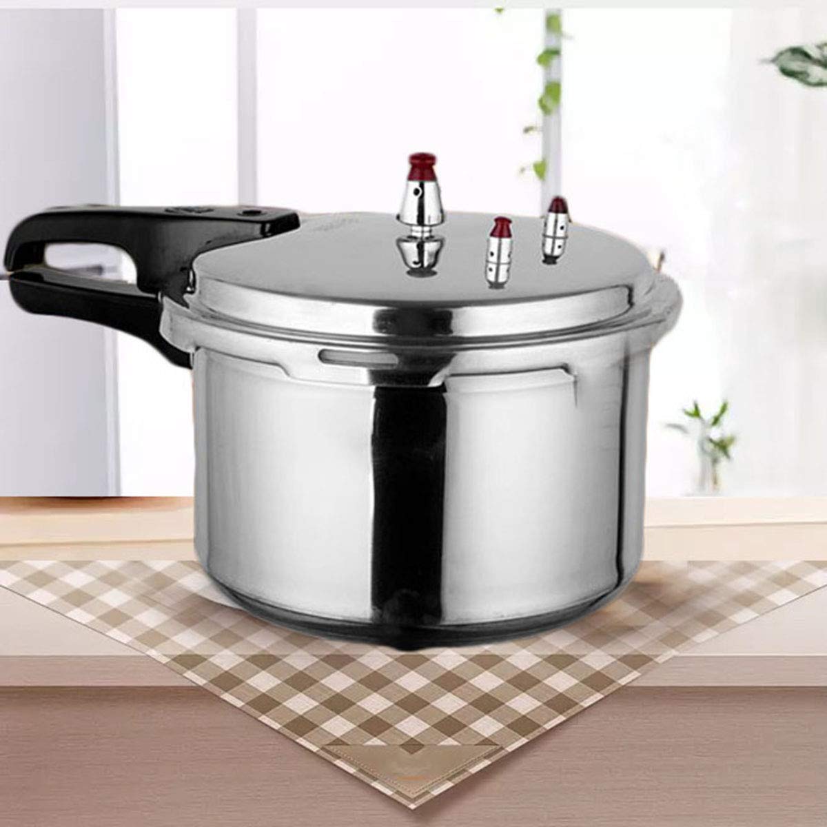 **Graven 3L 11L 17L Commercial Grade 304 Stainless Steel Pressure Cooker - Multi-Size (32cm) - Perfect for Home & Restaurant Cooking, Canning, and Meal Prep**