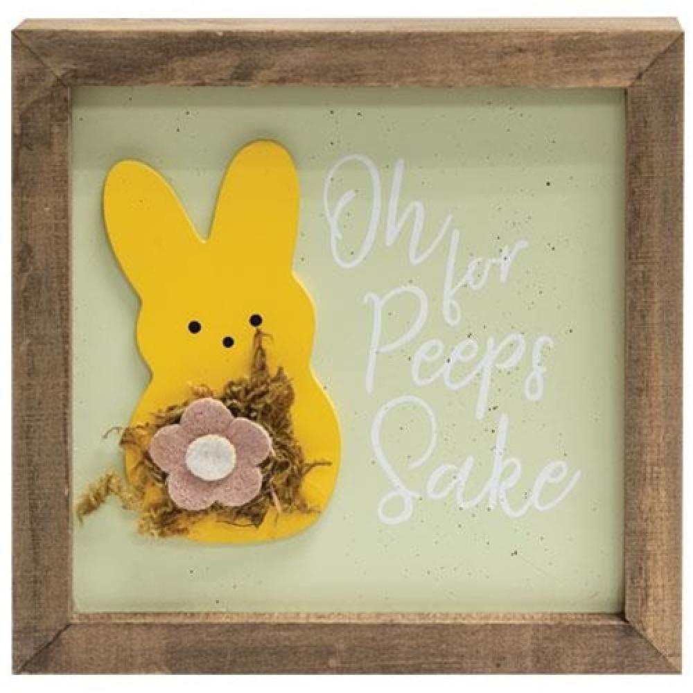 Funny Peeps Easter Frame - Perfect for Holiday Photos, Social Media & Easter Decorations