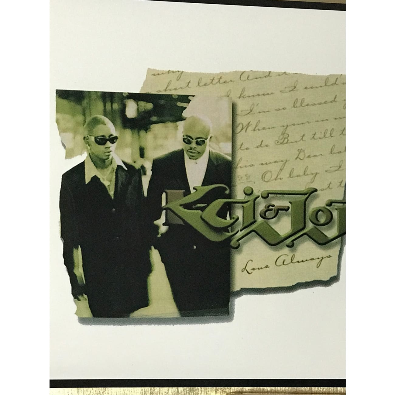 K-Ci & Jojo Love Always RIAA Certified Gold Album Award - Perfect for Music Collectors and R&B Fans