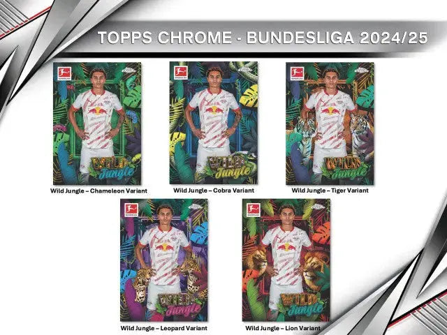 2024-2025 Topps Chrome Bundesliga Soccer Hobby Box - Limited Edition Collectible Trading Cards for Soccer Fans | Perfect for Collectors, Investors & Fantasy League Players
