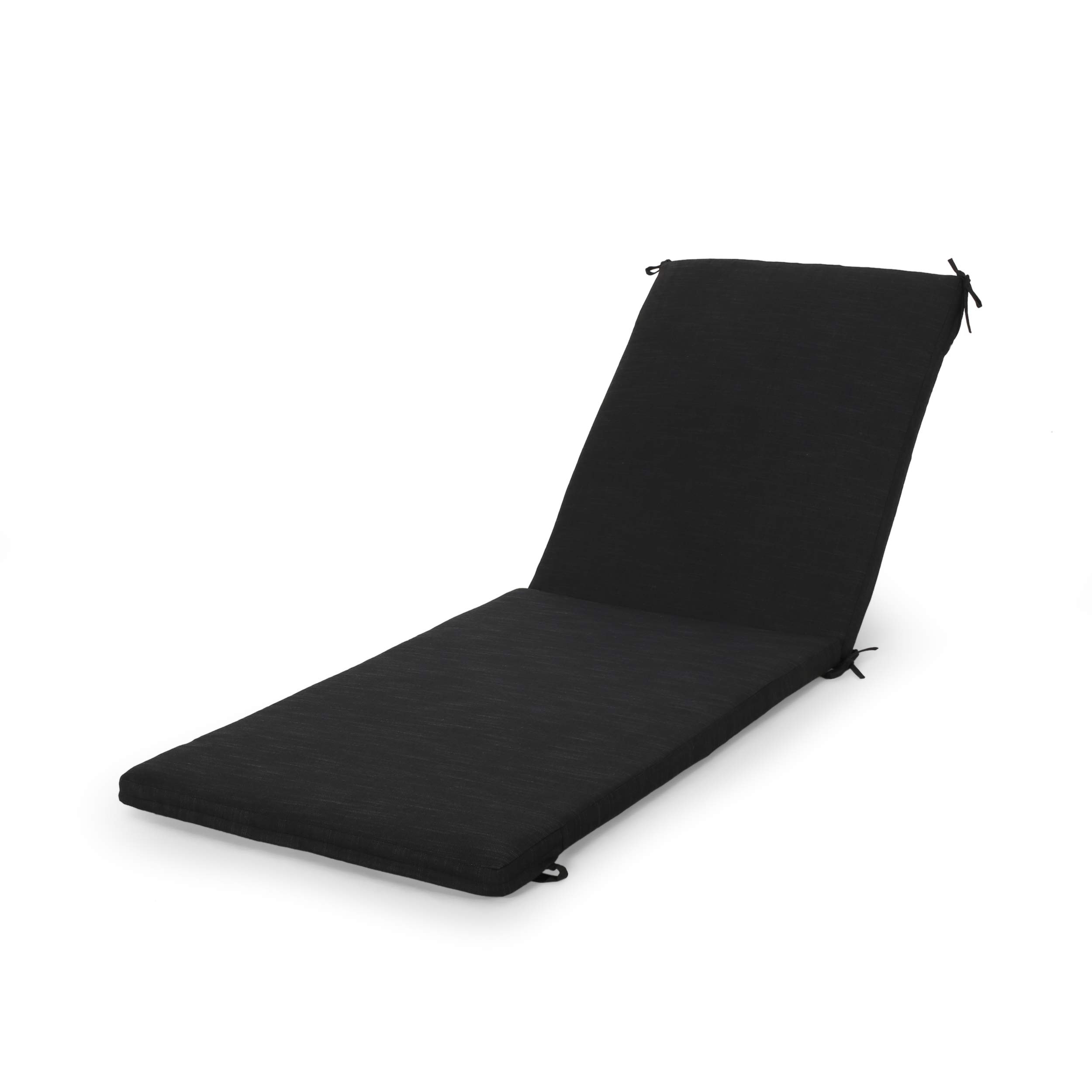 Premium Outdoor Lounge Cushion by GDFStudio - Waterproof & UV-Resistant Dark Gray Patio Furniture Cushion - Perfect for Poolside, Deck, Garden & Outdoor Seating Areas