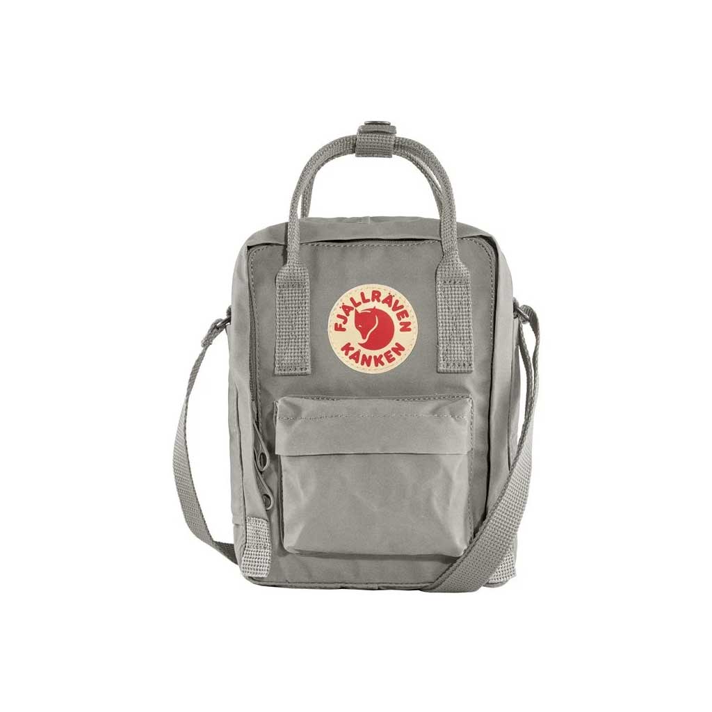 Fjallraven Kanken Sling Crossbody Bag - Graphite Gray Compact Backpack for Travel, Hiking & Everyday Use