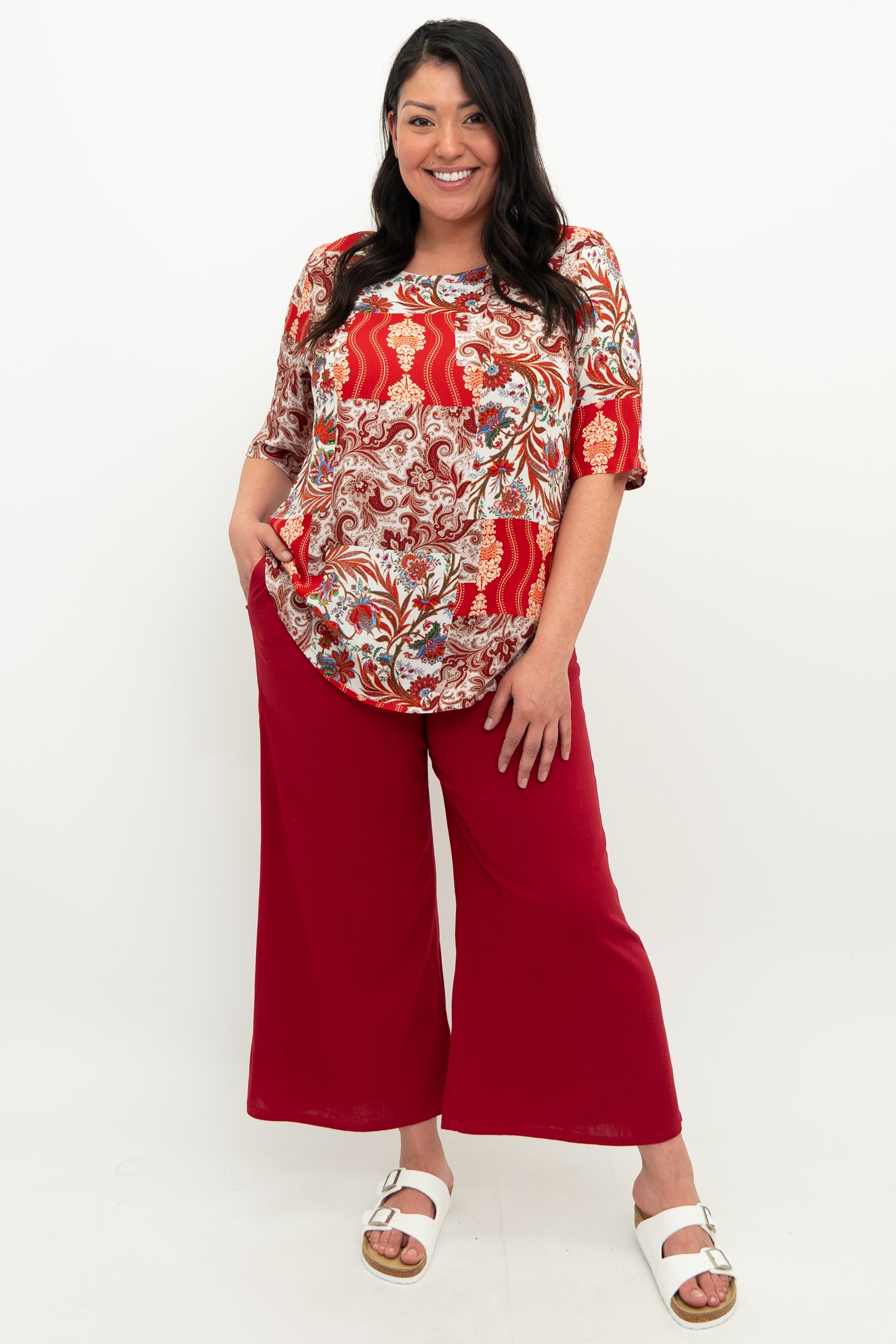 Liza Top - Stylish & Comfortable Linen Bamboo Blouse for Women | Perfect for Casual Outings, Summer Dresses & Boho Fashion