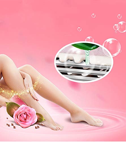 WOIWO Women's Hair Removal Shaver - Reusable Razor for Legs, Armpits, Bikini & Body Hair - Painless Hair Remover for Smooth Skin - Perfect for Travel, Gym & Home Use