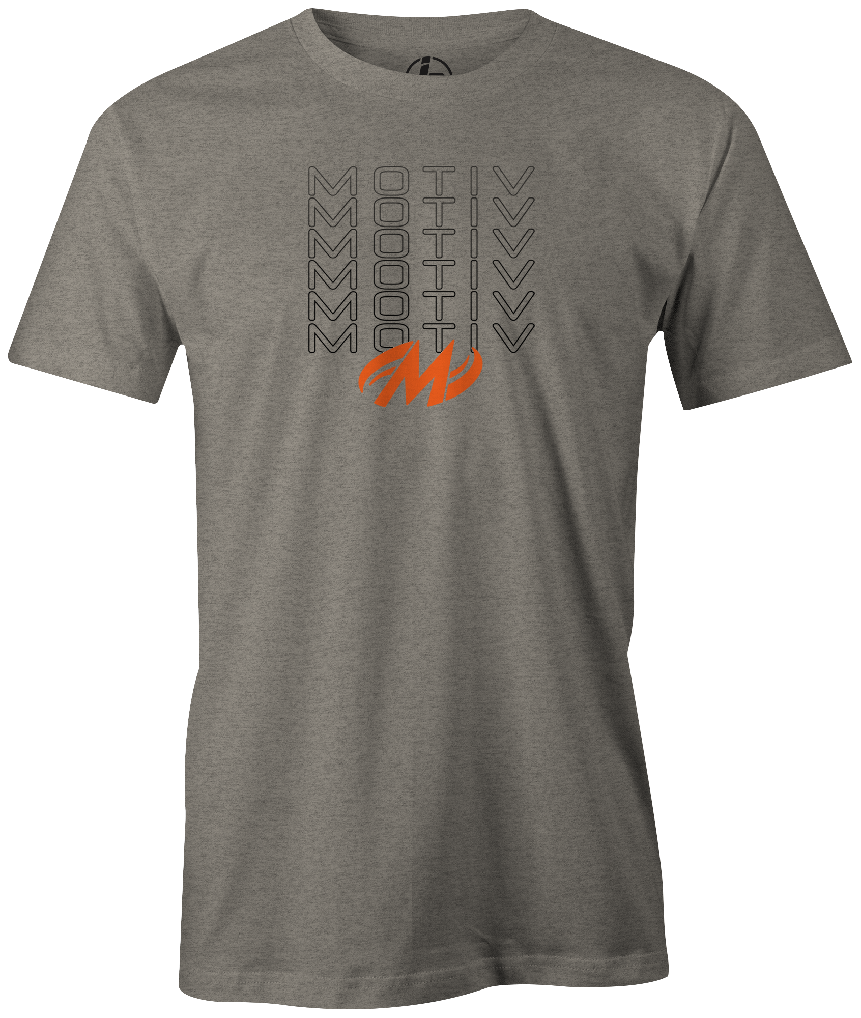 Motiv Bowling Logo T-Shirt - Premium Stacked Shirt for Bowlers - Perfect for Tournaments & League Play