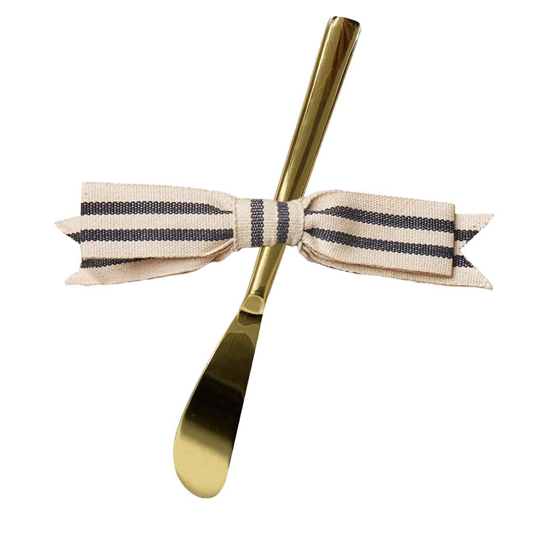 Premium Gold Cake Spreader Knife & Ribbon Set - Perfect for Wedding Cakes, Birthday Desserts, and DIY Cake Decorating