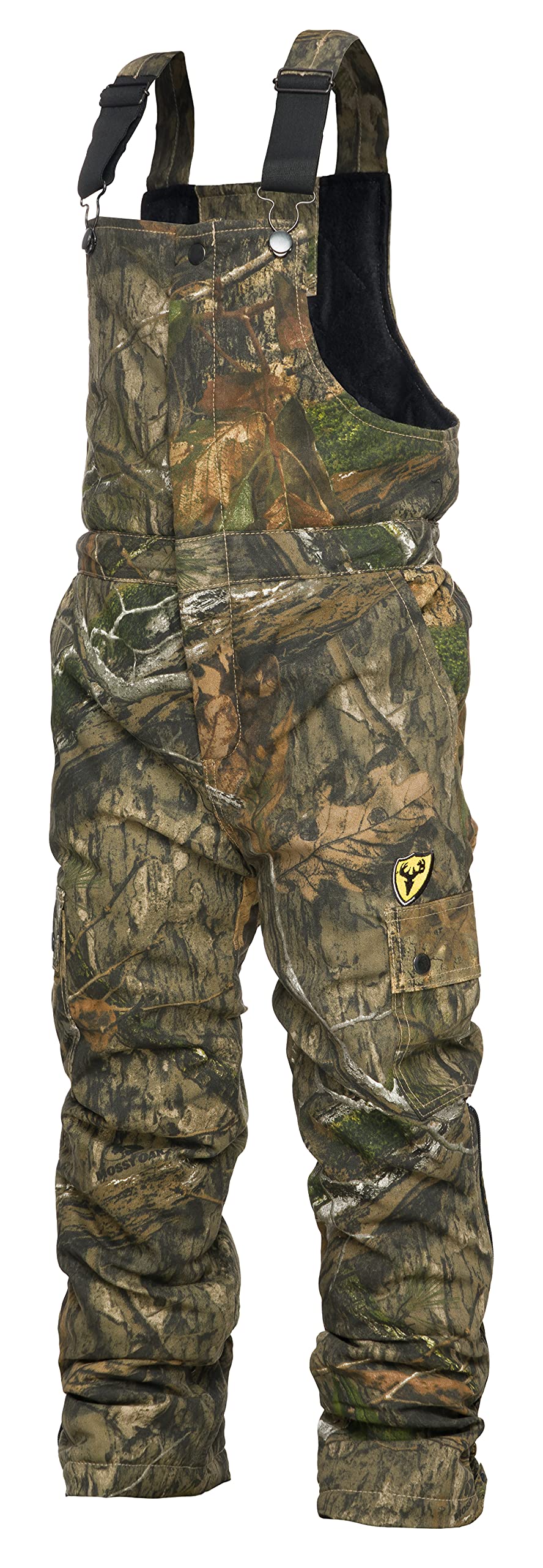 Scent Blocker Shield Series Youth Commander Insulated Hunting Bibs - Camouflage Hunting Pants for Kids & Teens - Perfect for Cold Weather Hunting, Outdoor Adventures & Wilderness Exploration