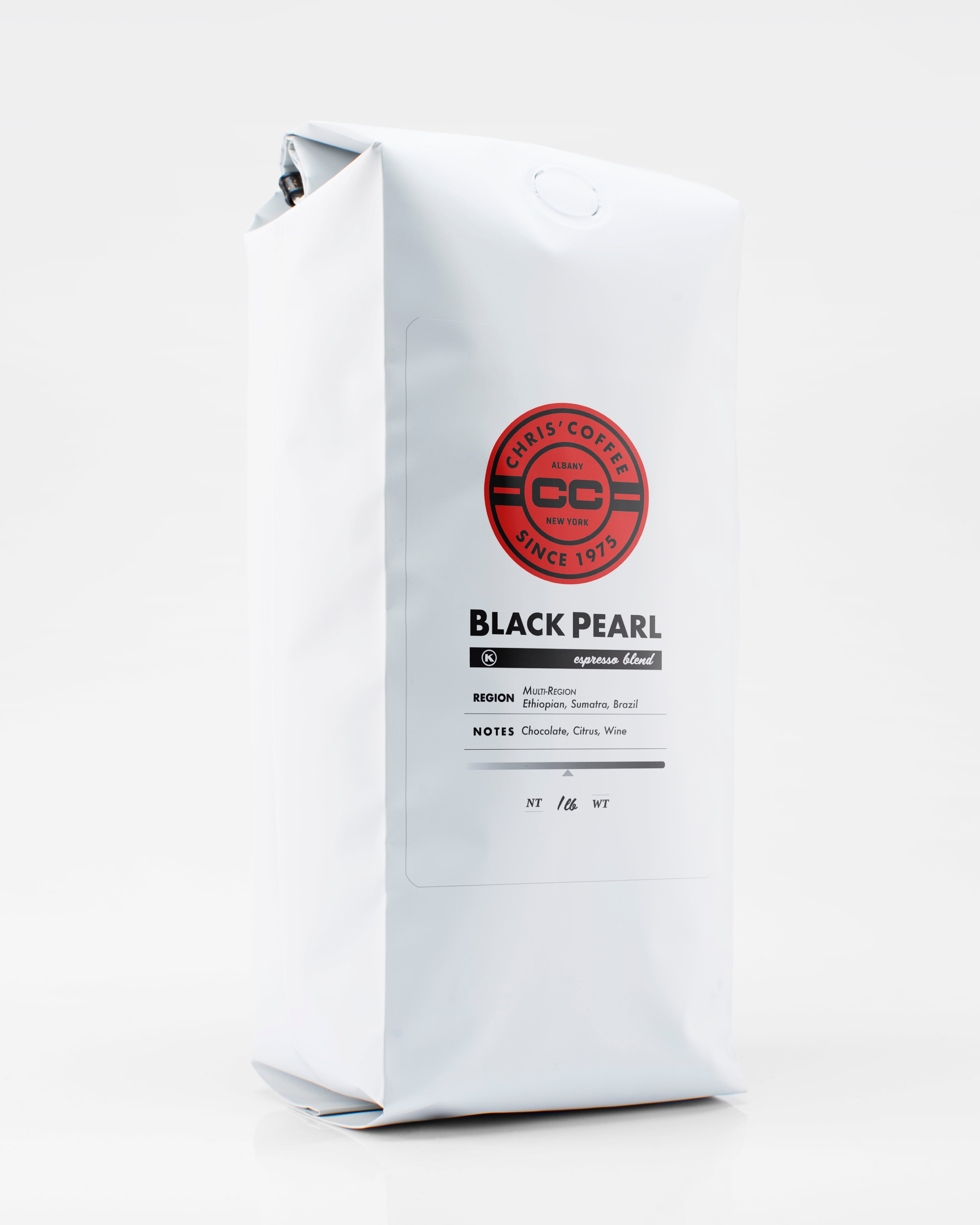 Premium Black Pearl Espresso Coffee Beans - Rich & Bold Dark Roast for Espresso Machines - Perfect for Home Baristas & Coffee Lovers