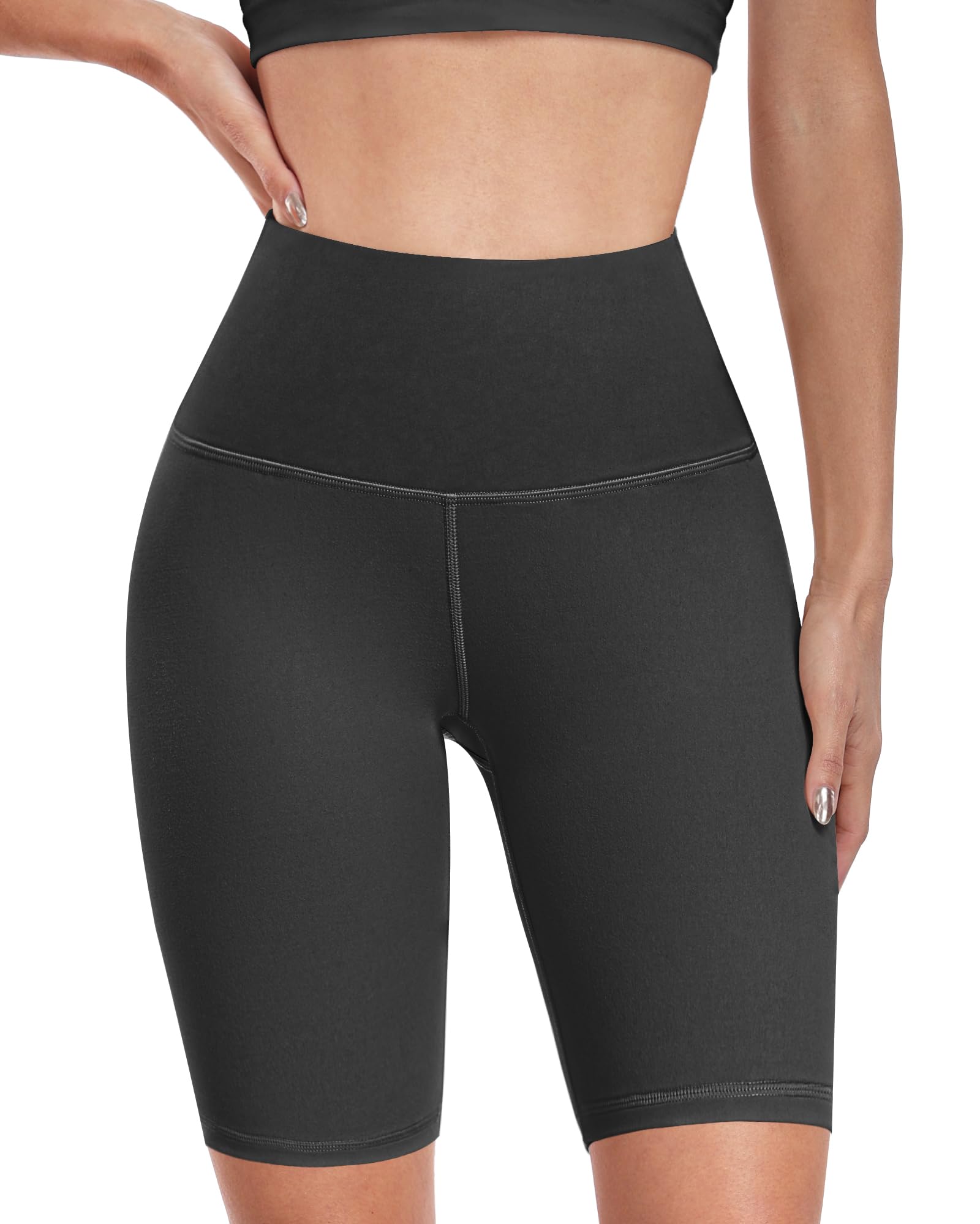 ATHVOTAR Women's Spandex Biker Yoga Shorts - 3'', 5'', 10'' High Waisted Workout Shorts for Cycling, Running & Gym | Perfect for Yoga, Pilates & Fitness Training