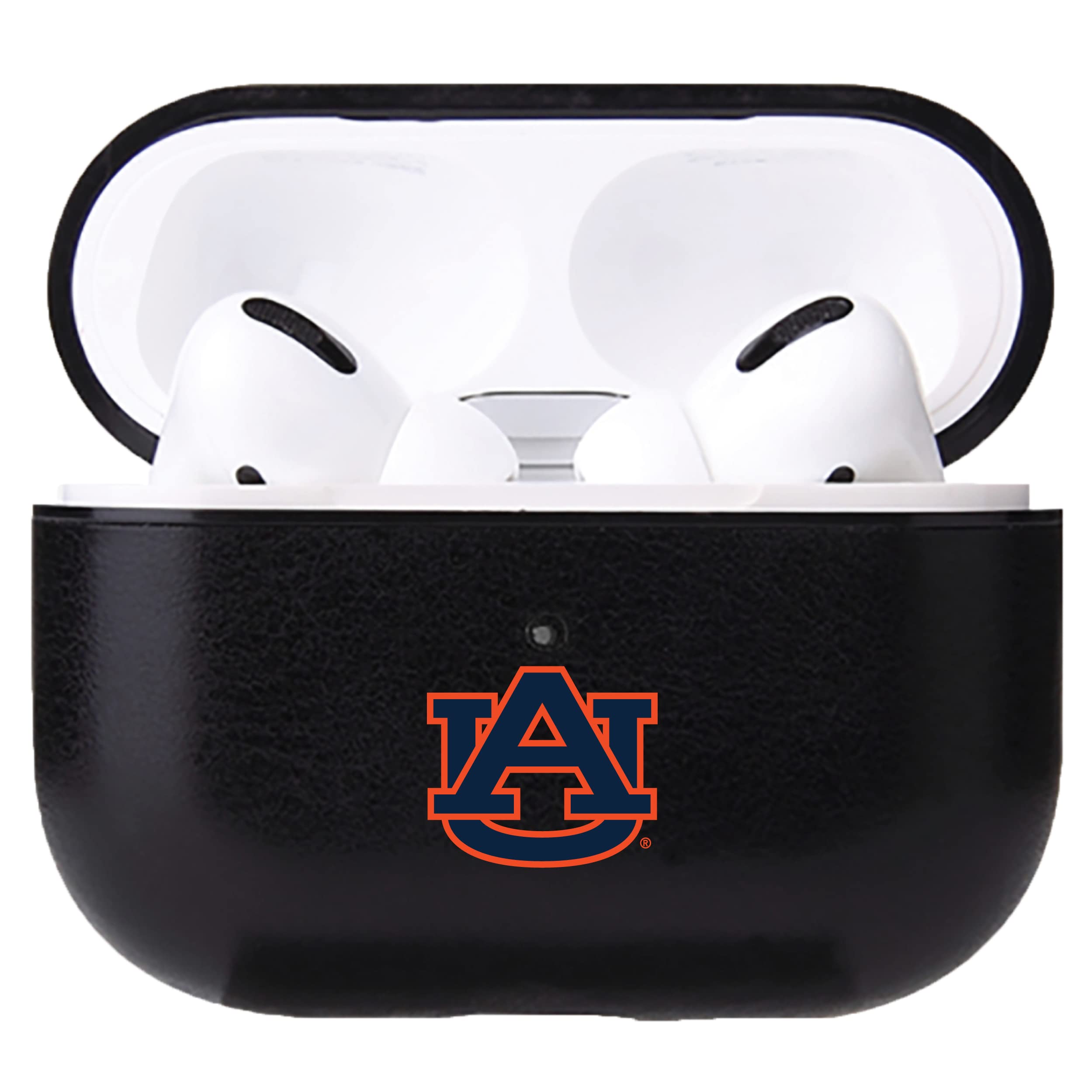 NCAA Leather Case for Apple AirPods - Durable Protective Cover with Team Logo, Perfect for Sports Fans & Travel Accessories