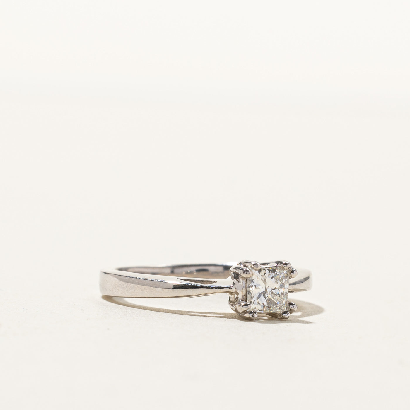0.33ct Solitaire Diamond Engagement Ring for Women - Size 4.5 - Perfect for Proposals, Anniversaries & Special Occasions