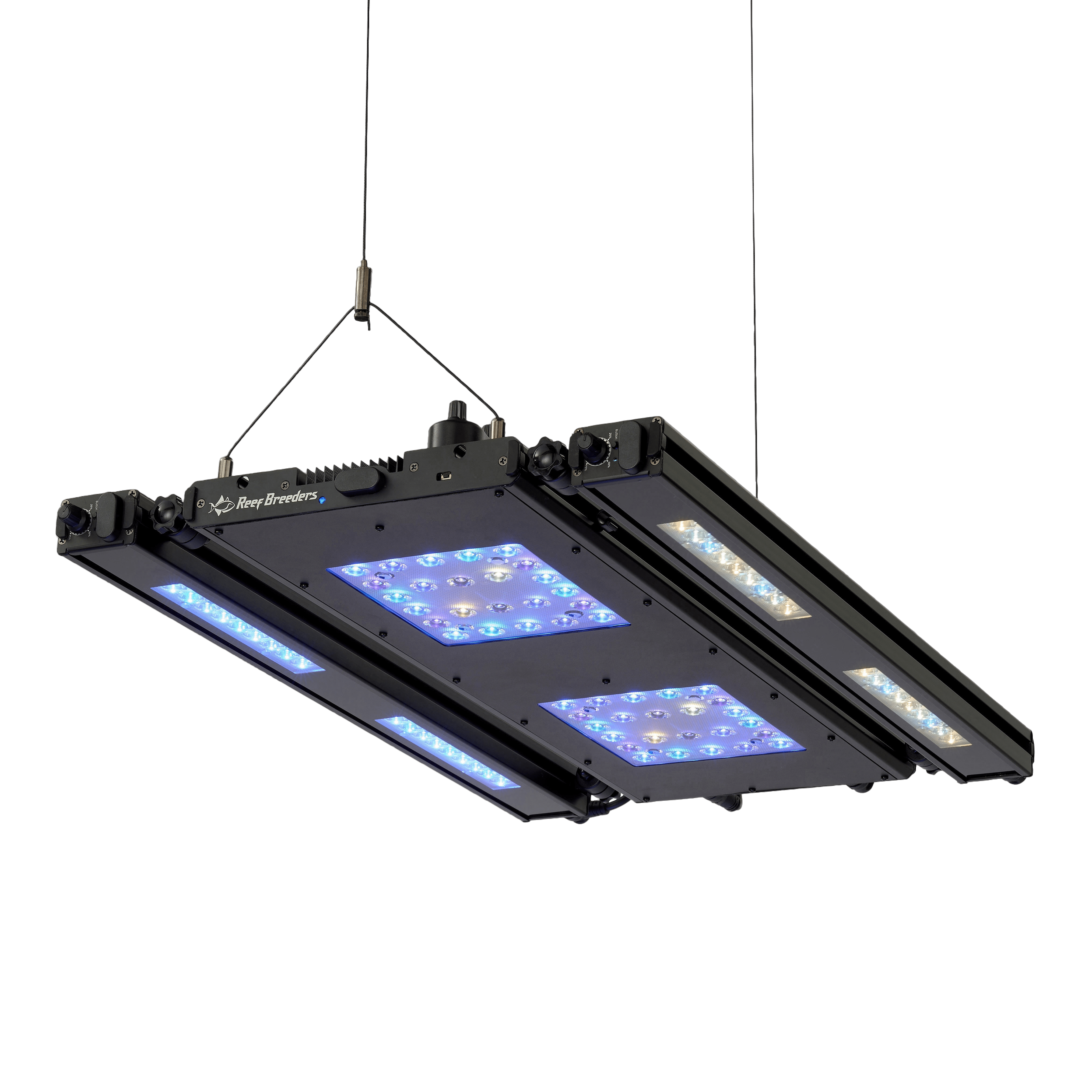 Edge Articulating Mounts for LED Lights – Adjustable Reef Breeders Mounting System for Aquarium & Coral Tanks – Perfect for Marine, Freshwater & Reef Tank Setups