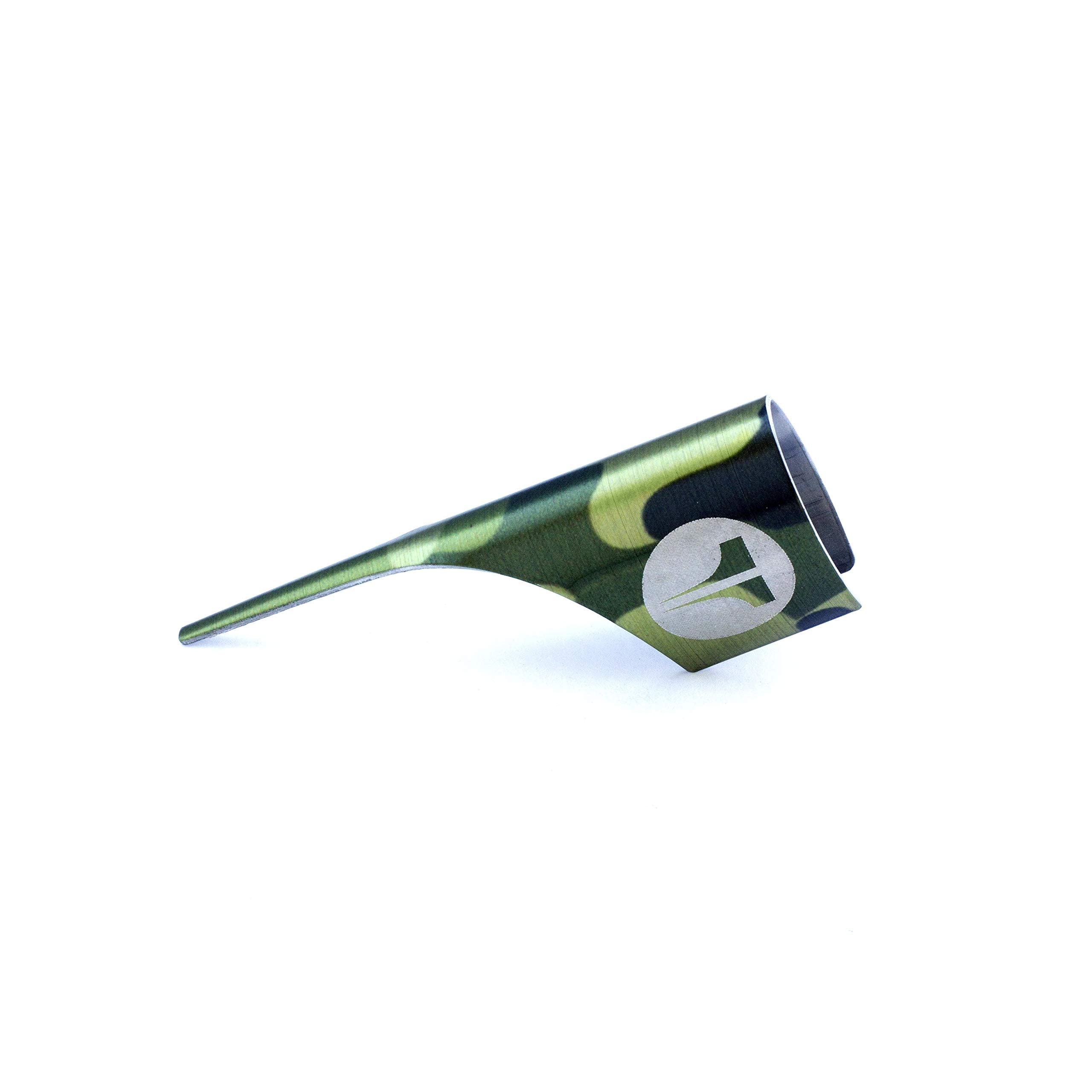 Kasher's Classic Camo Lighter Multi-Tool - Lightweight Survival Accessory with Pipe Cleaner & Cutter - Perfect for Camping, Hiking & Outdoor Adventures (Green Camo)