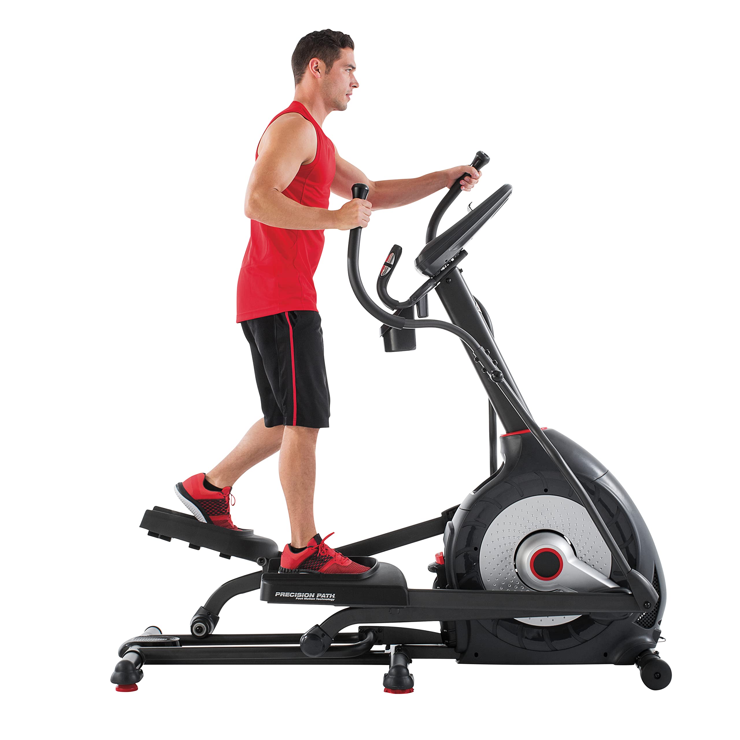 Best Elliptical Machine for Home Gym - Low Impact Cardio Trainer with LCD Display & Adjustable Resistance - Perfect for Weight Loss, Full Body Workout & Indoor Fitness Training