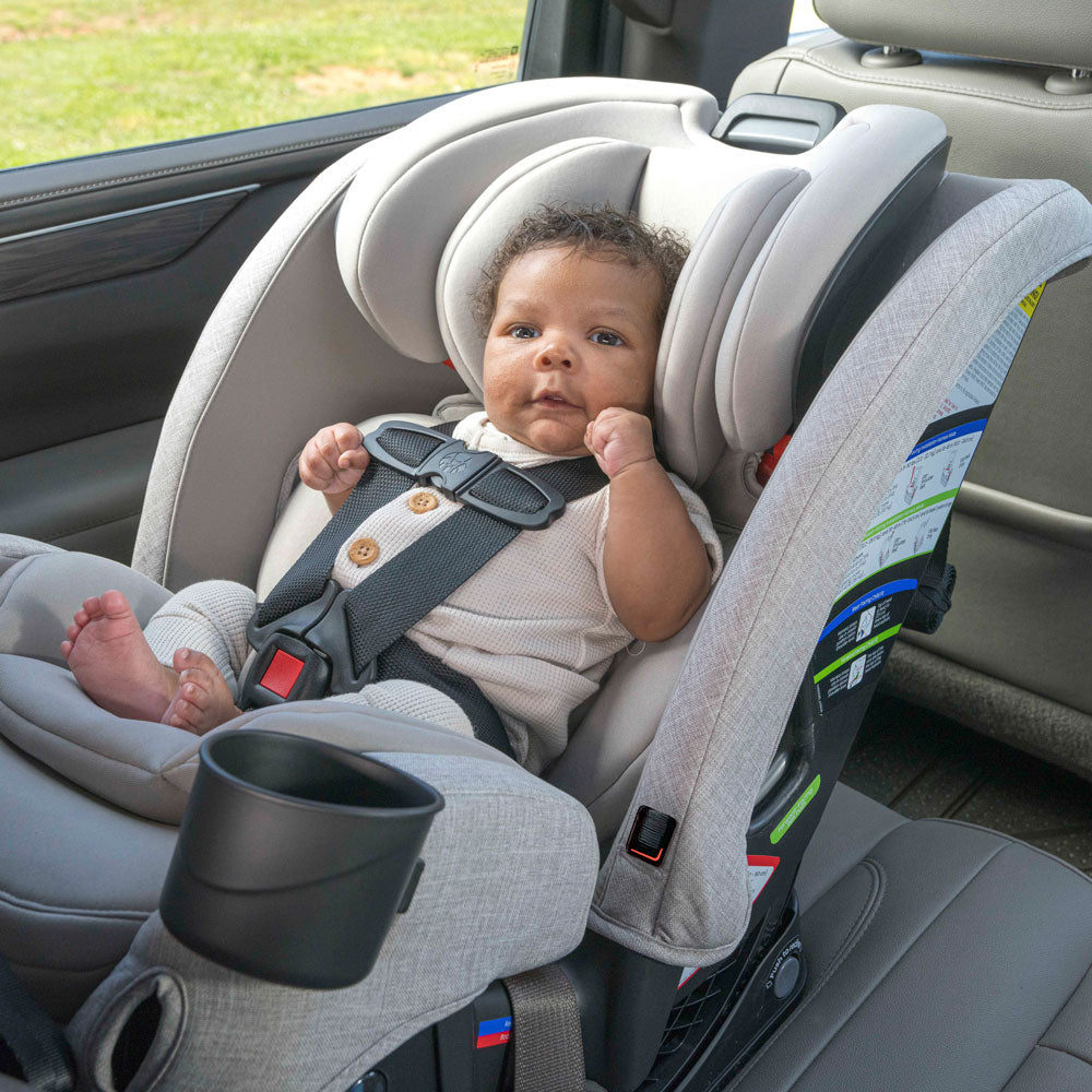 Britax One4Life Slim ClickTight Convertible Car Seat - 3-in-1 All-in-One Design for Rear-Facing, Forward-Facing & Booster - Safe & Comfortable for Infants to Big Kids - Perfect for Family Travel & Daily Commute