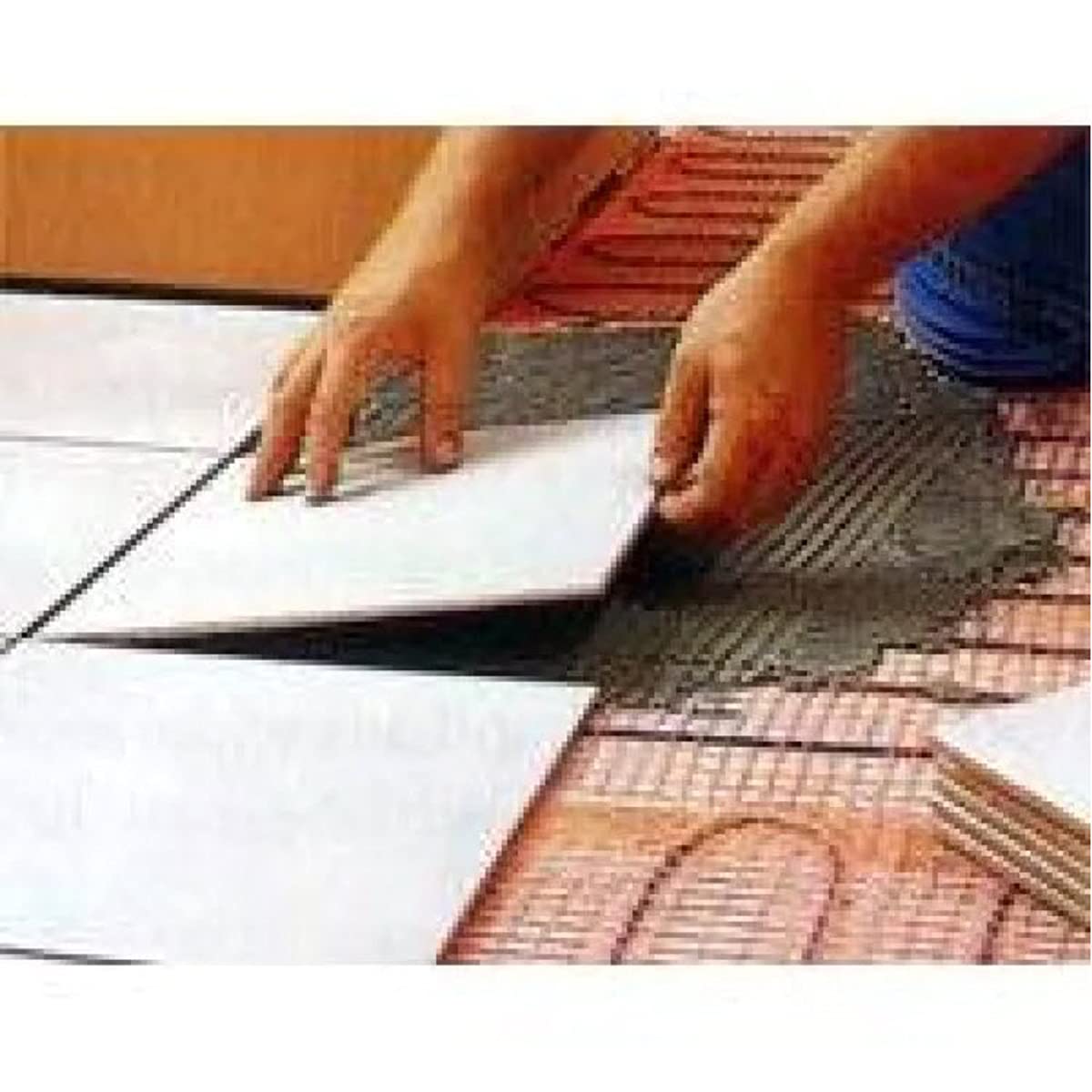 SunTouch 6 ft. x 30 in. 120V Electric Radiant Floor Heating Mat - Warm Floors for Bathroom, Kitchen & Tile Installation