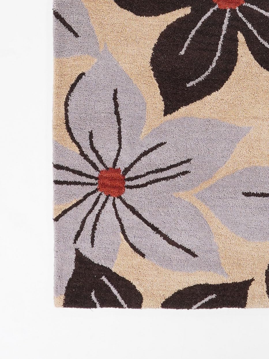 Hand Tufted Wool Eco-Friendly Runner Rug 2'6