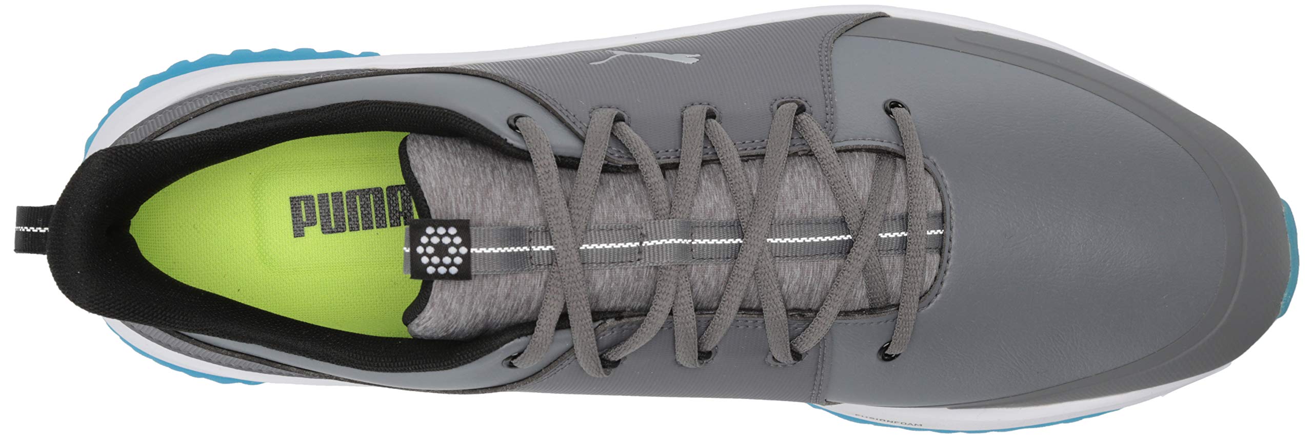 PUMA Men's Grip Fusion Pro 3.0 Spiked Golf Shoes - Lightweight Waterproof Golf Footwear for Men with Superior Traction - Perfect for Golf Tournaments & Casual Course Play