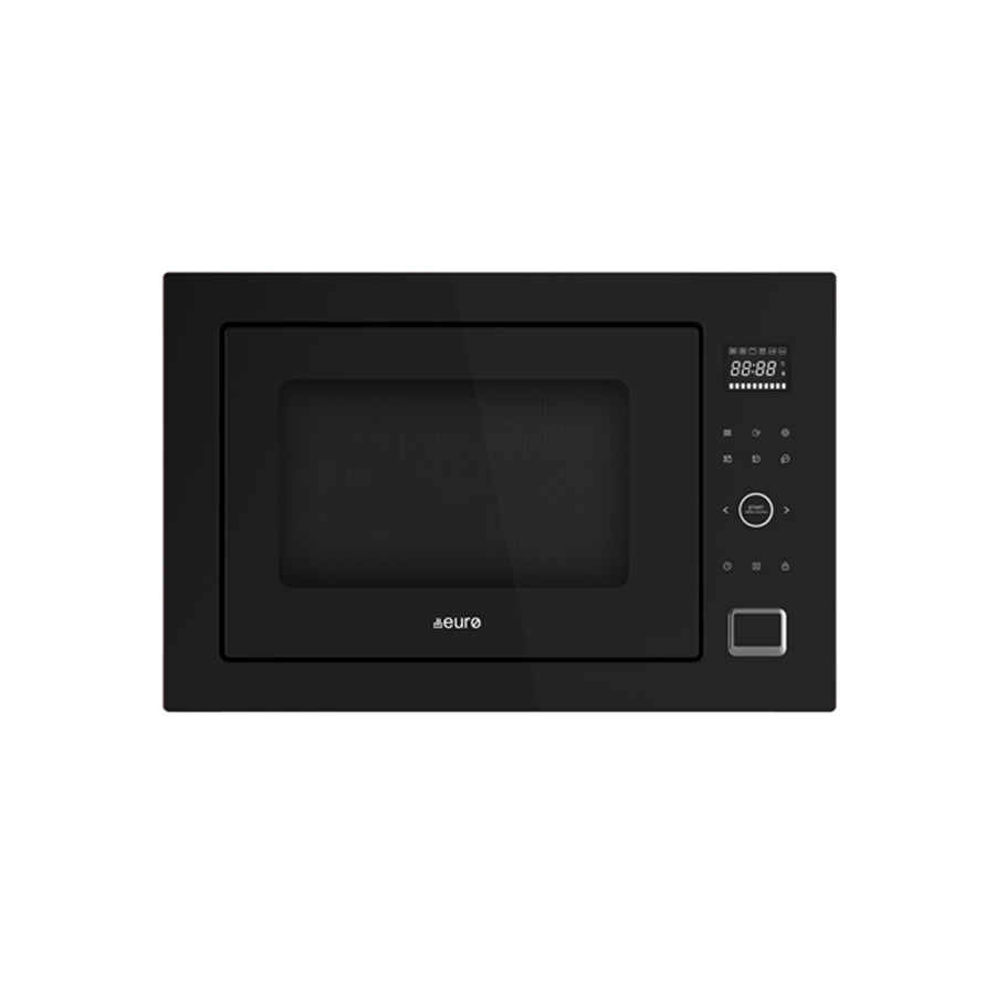 Euro Appliances EMW34TBK 34L Black Convection Microwave Oven with Touch Control - Perfect for Small Kitchens, Dorms & Apartments