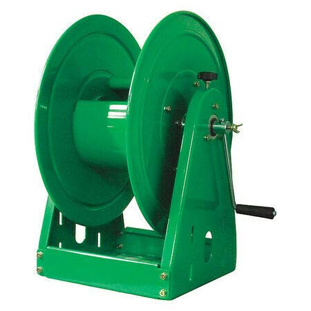 Heavy Duty Hand Crank Hose Reel - 100 Ft Retractable Garden Hose with 1/2