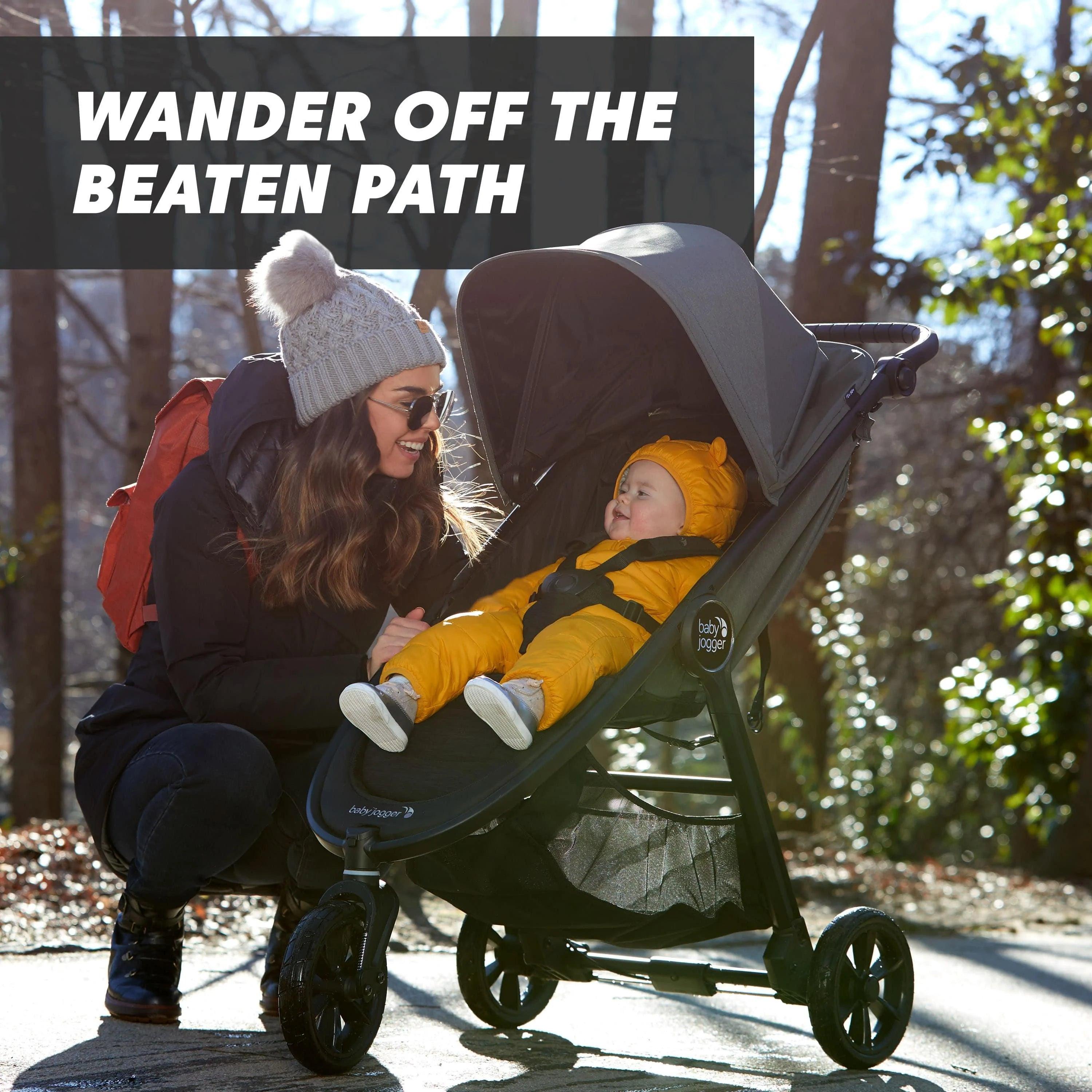 Baby Jogger City Mini GT2 Single Stroller - Lightweight & Compact with Universal Car Seat Adapters | Perfect for Urban Travel, Jogging & Everyday Use with Your Baby