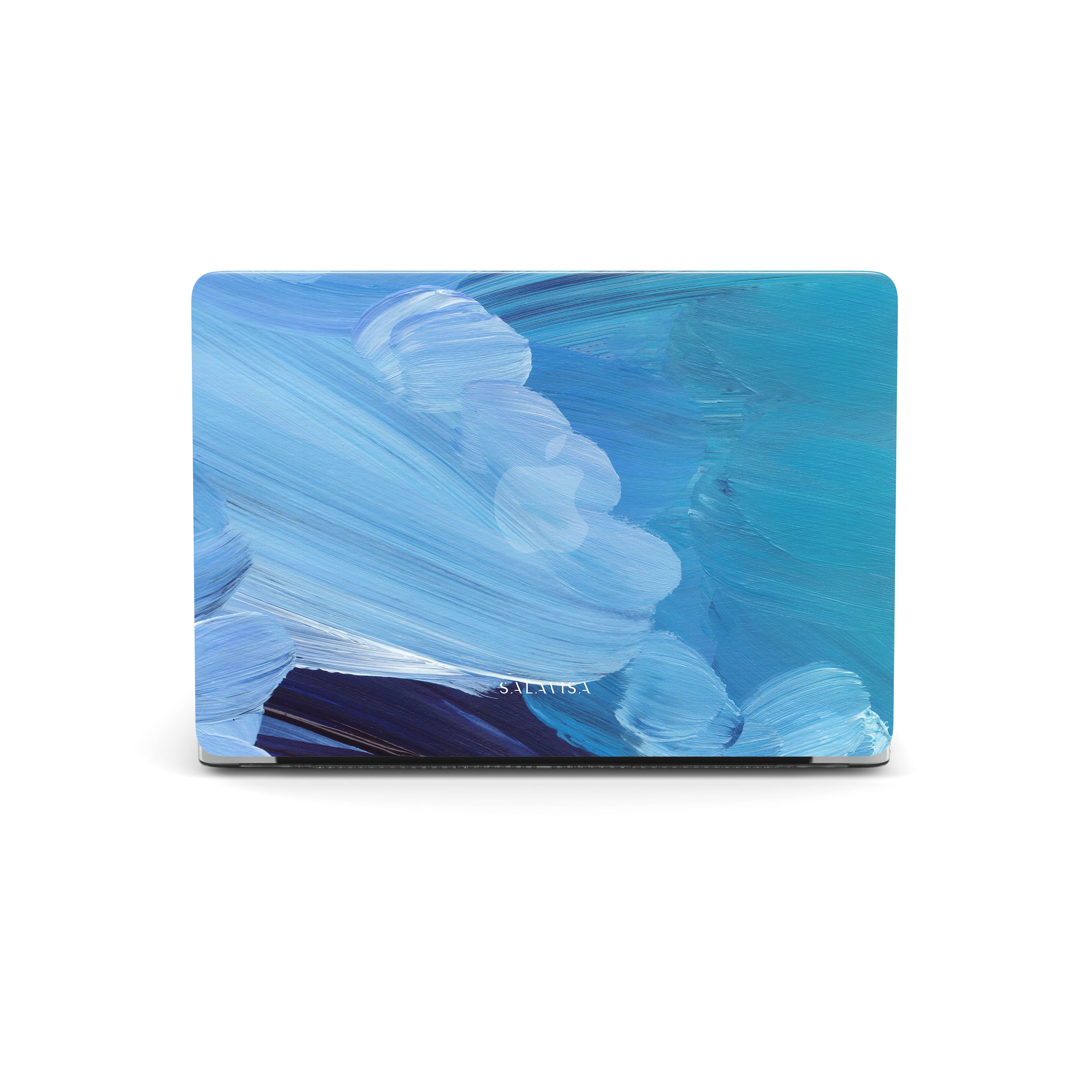 Durable Winter Canvas MacBook Case Protective Cover - Waterproof & Scratch-Resistant Laptop Sleeve for MacBook Air/Pro 13 14 15 16 inch - Perfect for Travel, Office & School Use
