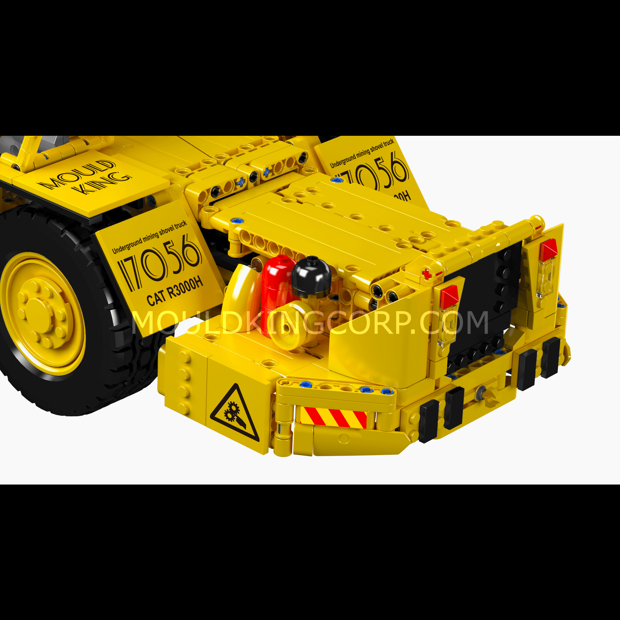 Mould King 17056 R3000H 1,396-Piece Mine Loader Construction Building Set - STEM Educational Toy for Adults & Kids, Perfect for Mining Theme Collections & DIY Engineering Projects