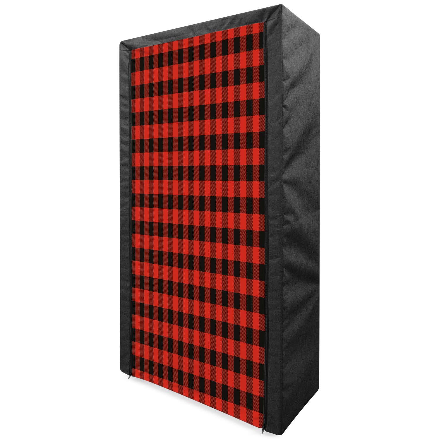 Ambesonne Portable Fabric Wardrobe with Shelves - 33.5