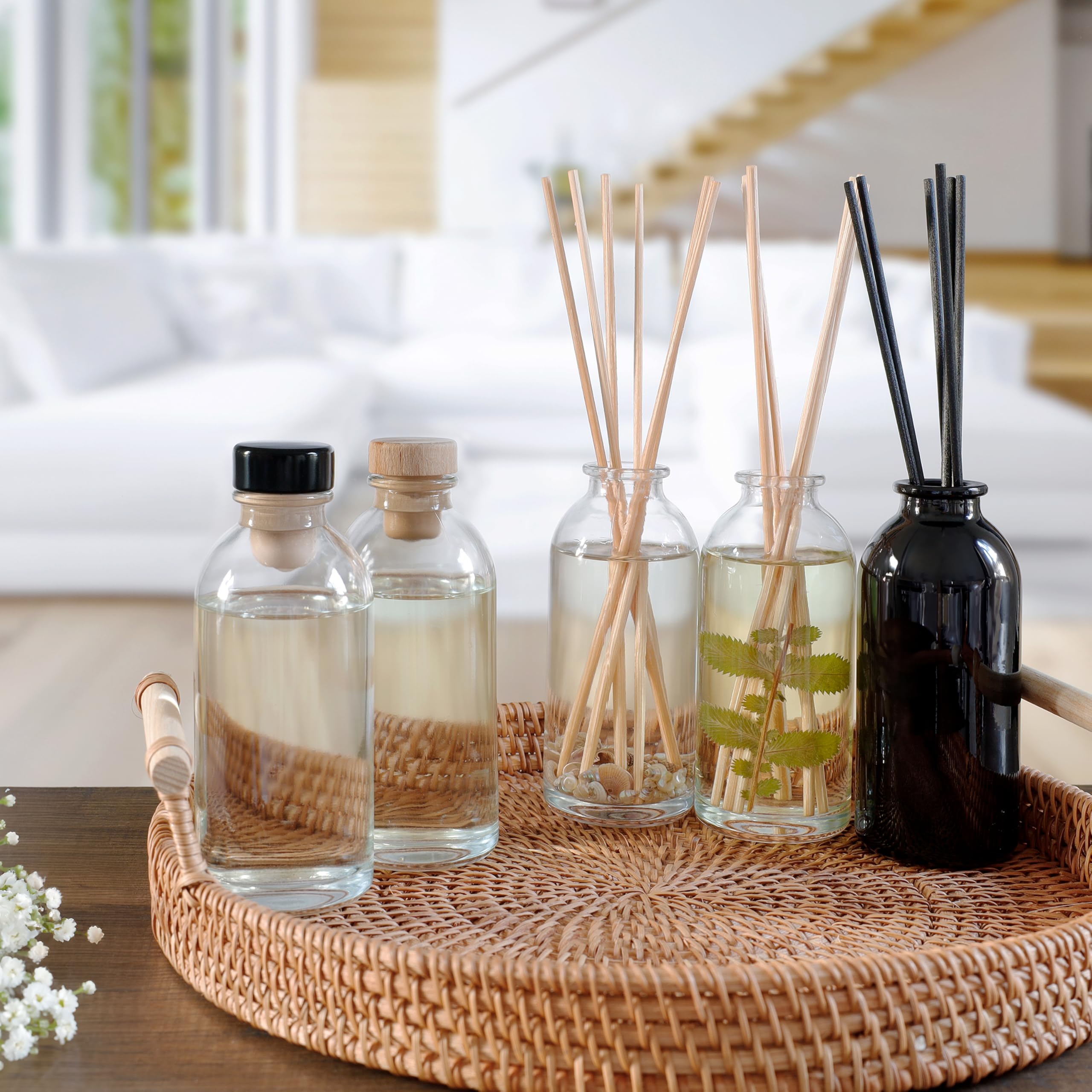 Urban Naturals Eucalyptus Spearmint Essential Oil Diffuser Set - Stress Relief Aromatherapy Kit for Home & Office | Natural Room Freshener with Fresh Scent | Vegan Home Decor Gift Idea for Relaxation, Yoga & Meditation Spaces