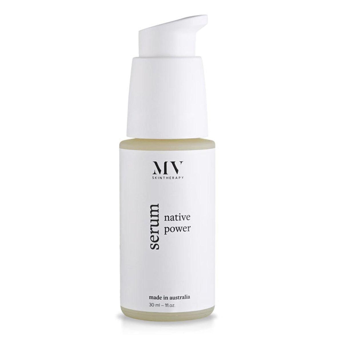 Native Power Serum - Organic Anti-Aging Face Serum with Hyaluronic Acid & Vitamin C | Brightening, Hydrating & Wrinkle Reduction | Perfect for Daily Skincare Routine & Nighttime Use