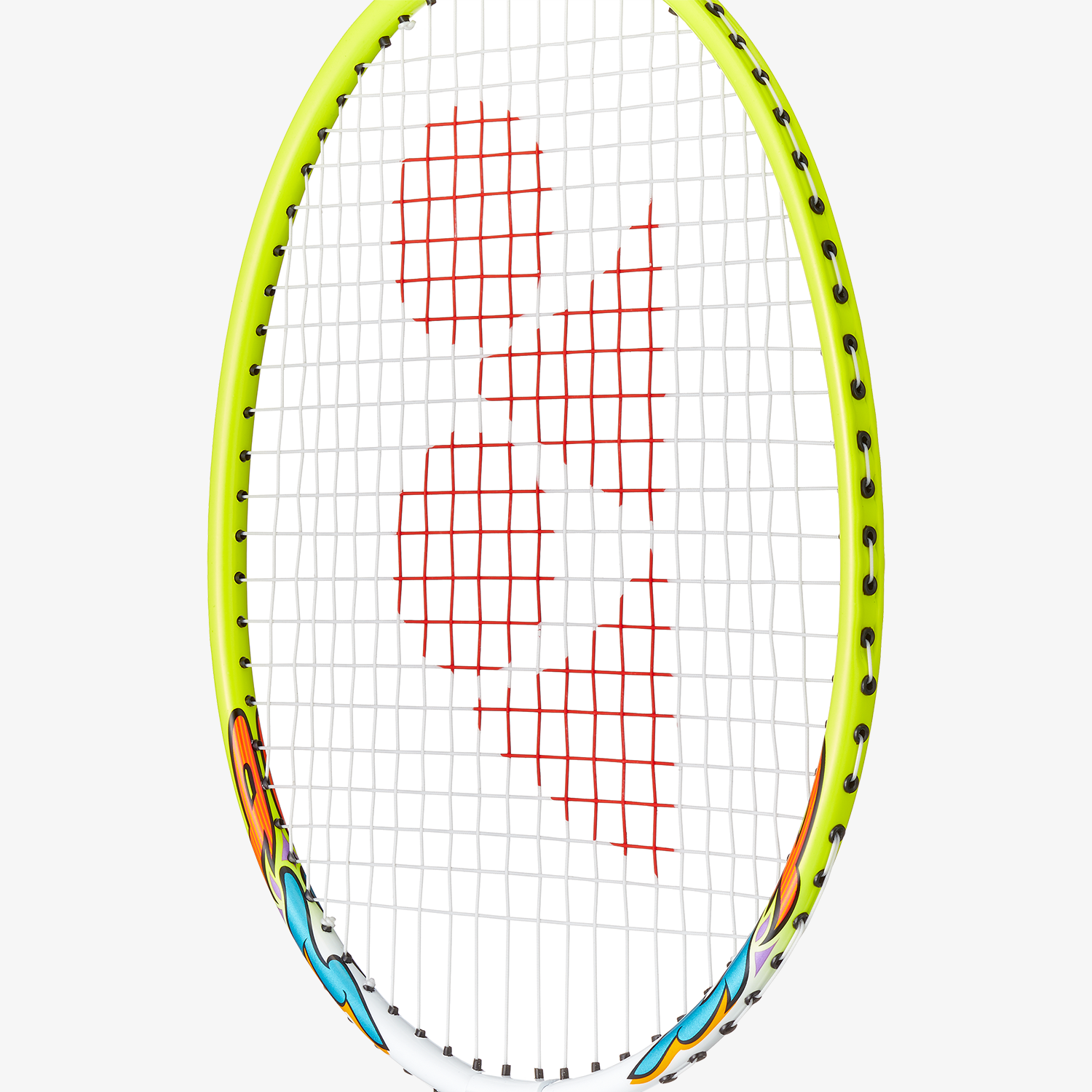 Yonex Muscle Power 2 Badminton Racket - Pre-Strung (White/Yellow) for Women | Professional Tennis & Badminton Equipment for Indoor & Outdoor Sports
