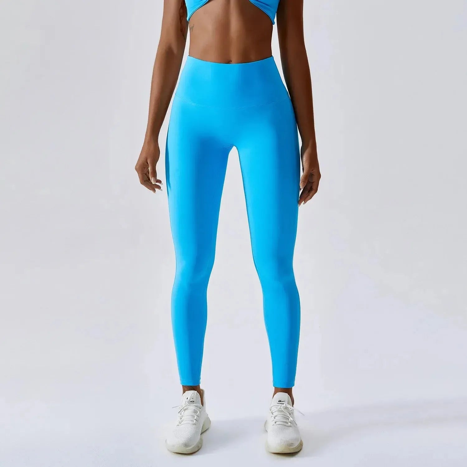 Women's High Waist Yoga Pants - Nude Feeling Running & Gym Workout Leggings - Breathable Quick Dry Butt Lifting Fitness Pants for Yoga, Running & Active Lifestyle