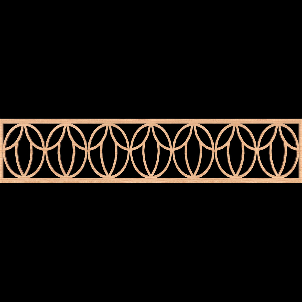 Shoshoni Fretwork Moulding - Decorative Wood Trim for Home & Furniture DIY Projects | Perfect for Wall Paneling, Cabinetry, and Interior Design