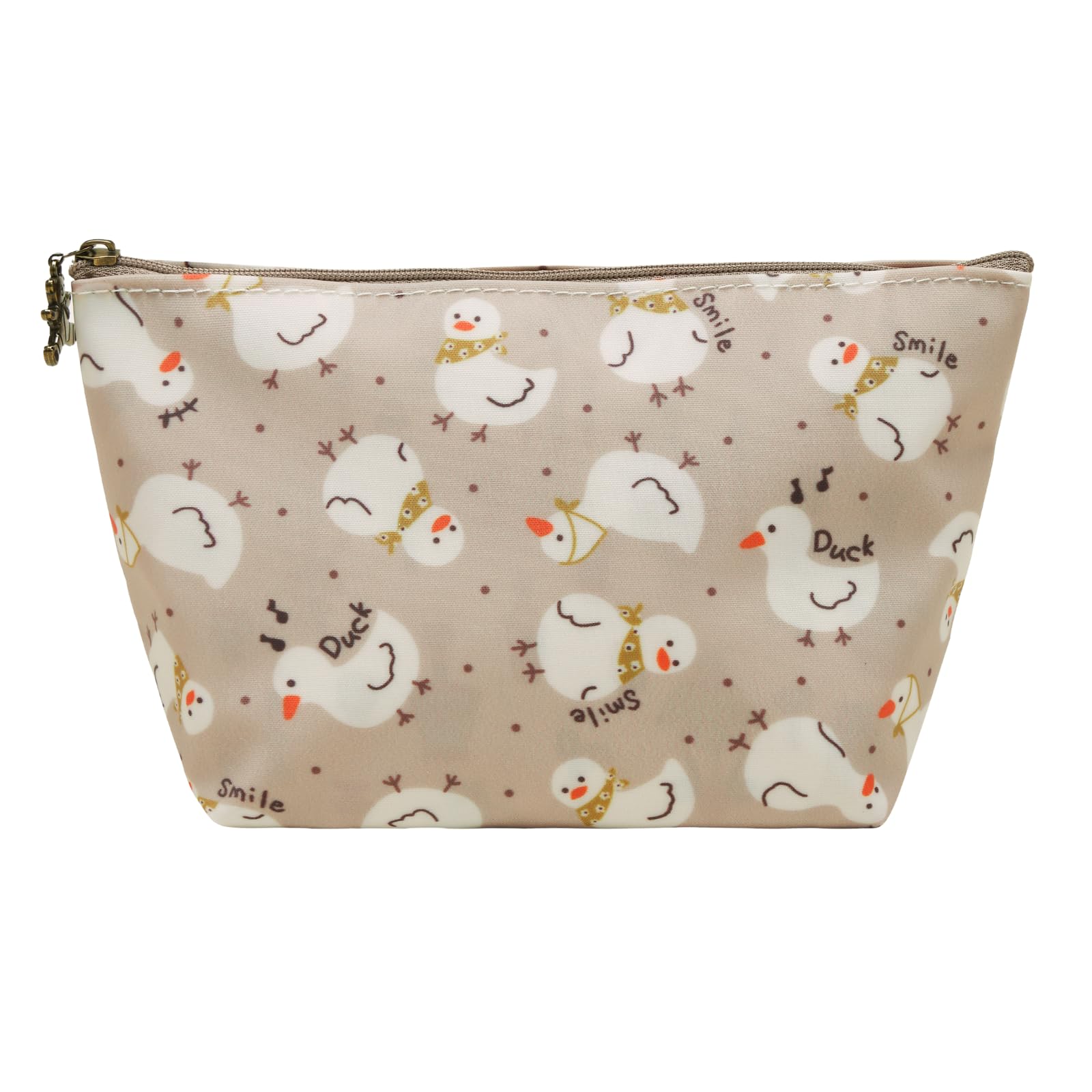 Waterproof Duck Makeup Bag - Cute Cosmetic Travel Organizer for Duck Lovers | Birthday Gift & Travel Essentials