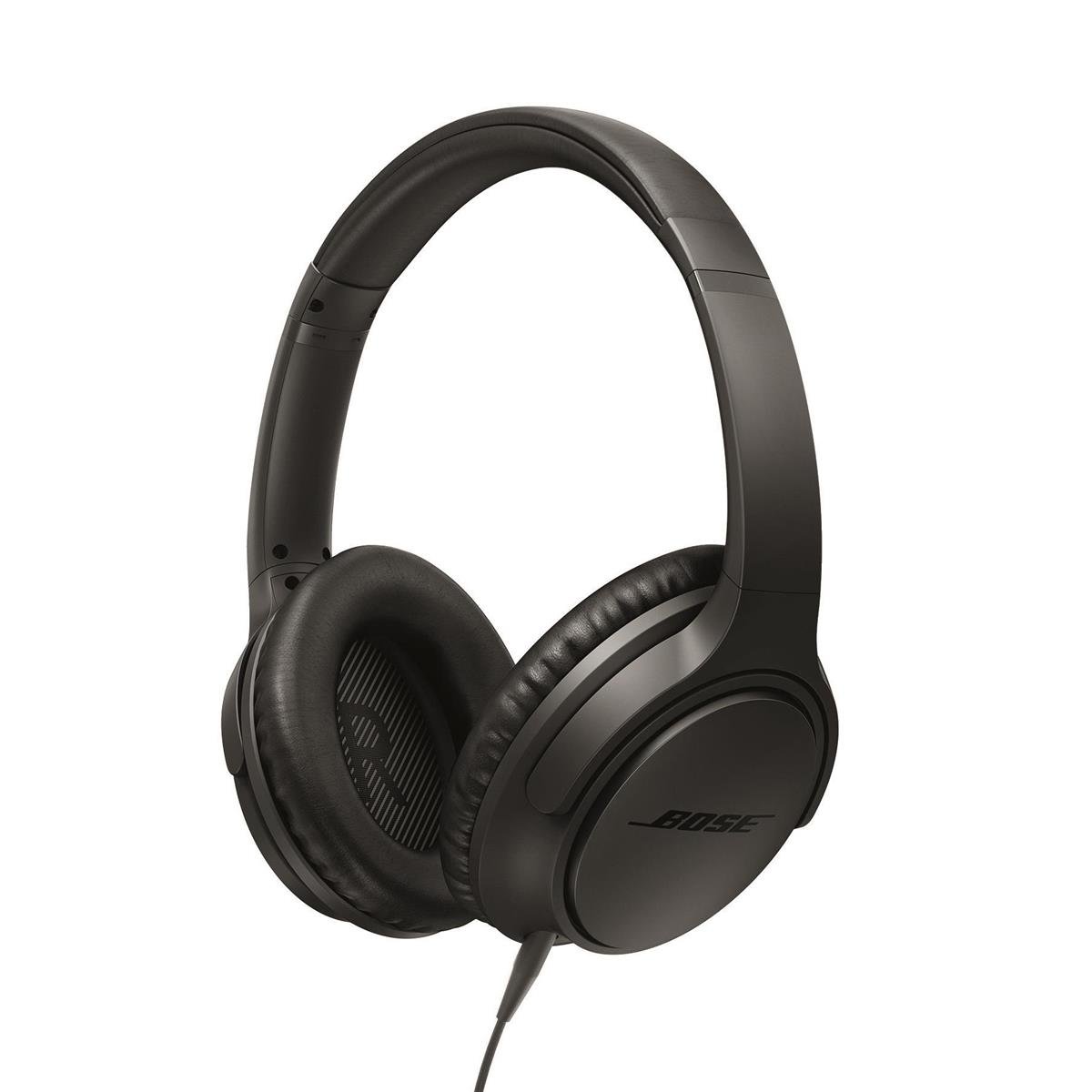 Bose SoundTrue Around-Ear Headphones II - Wireless Bluetooth Headset for Samsung & Android Devices, Noise Cancelling Over-Ear Headphones with Mic (Charcoal) - Perfect for Travel, Work & Music Lovers