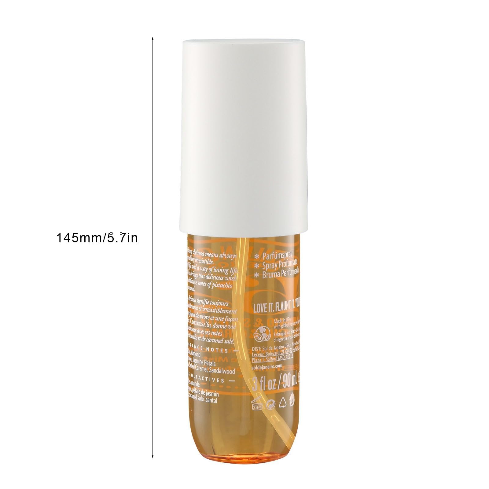 Fruity Body Mist Spray for Women - Long Lasting Hair & Body Perfume Spray - Floral & Sweet Fragrance - Perfect for Daily Use, Work, and Special Occasions