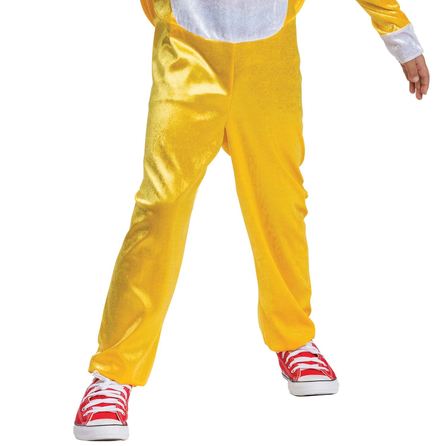 Official Sonic Movie Tails Costume for Kids - Movie-Accurate Disguise with Headpiece - Perfect for Halloween, Cosplay & Birthday Parties
