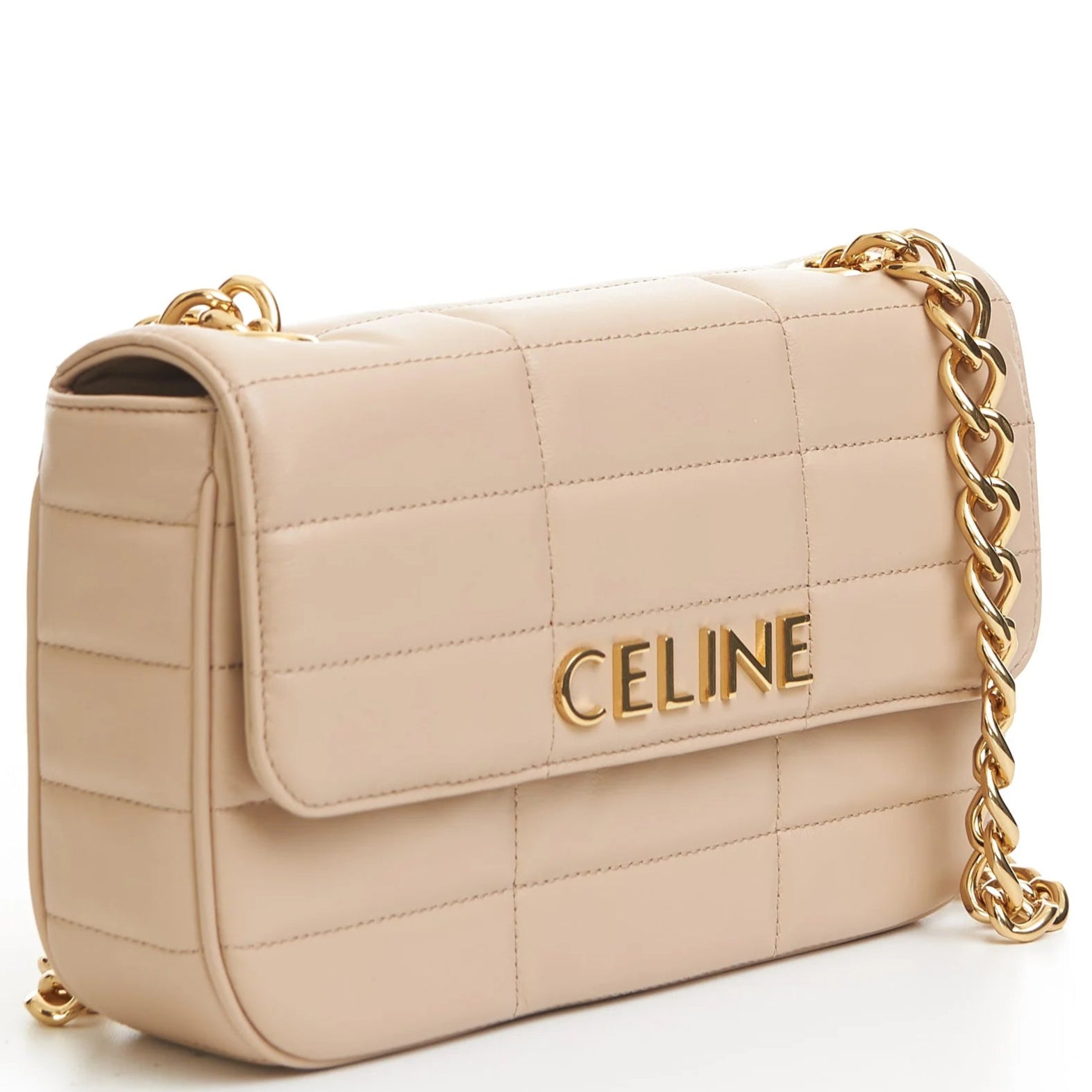 Celine Matelasse Quilted Shoulder Bag - Luxury Leather Crossbody Purse for Women | Perfect for Work, Travel & Evening Events