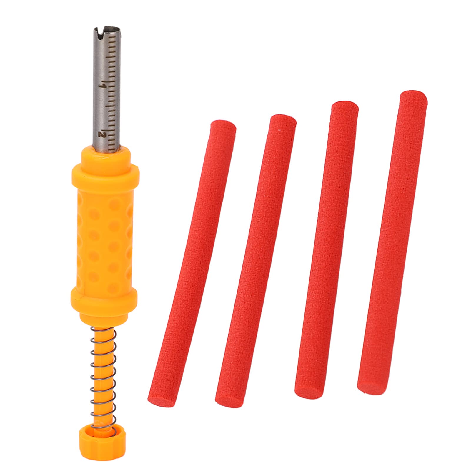 4 Foam Rod Bait Lure Rolling Maker Tool - Durable Fishing Bait Round Mold with Easy-Open Pore Design for Outdoor Fishing | Perfect for Freshwater & Saltwater Anglers