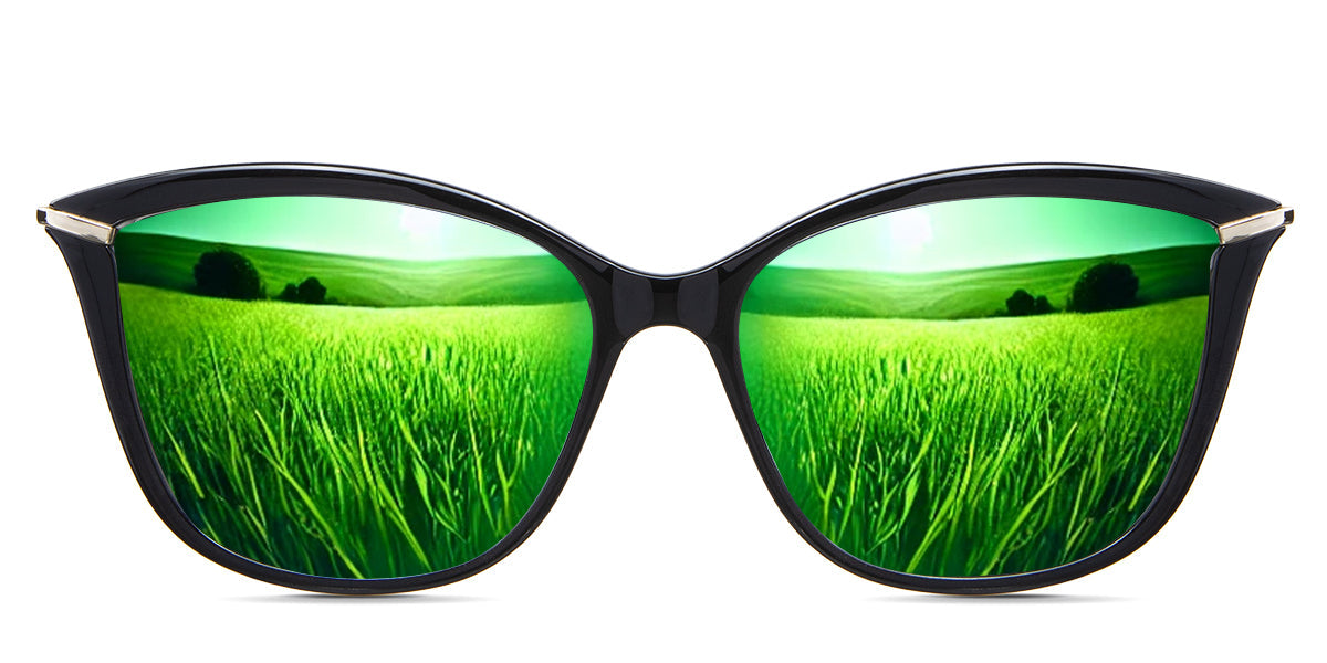 Yuki Women's Prescription Polarized Sunglasses - UV Protection, Fashionable & Comfortable for Driving, Outdoor Activities & Daily Wear
