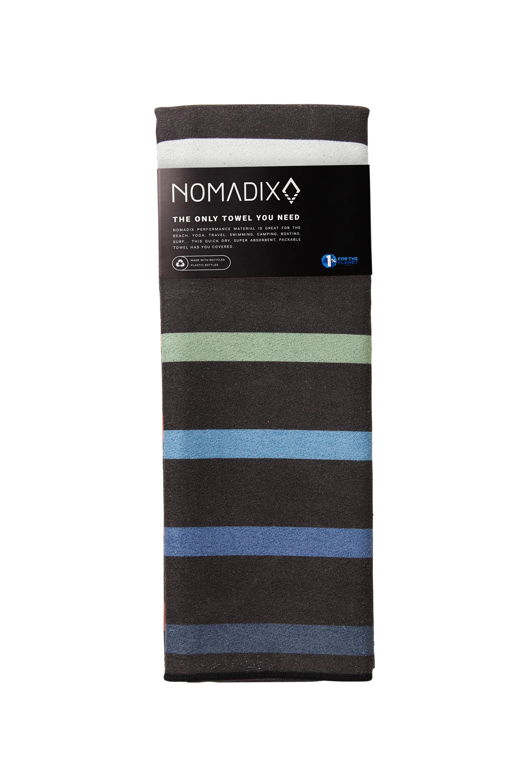Nomadix Original Quick-Dry Travel Towel - Lightweight & Absorbent Pinstripes Multi-Purpose Towel for Beach, Gym, Camping & Yoga