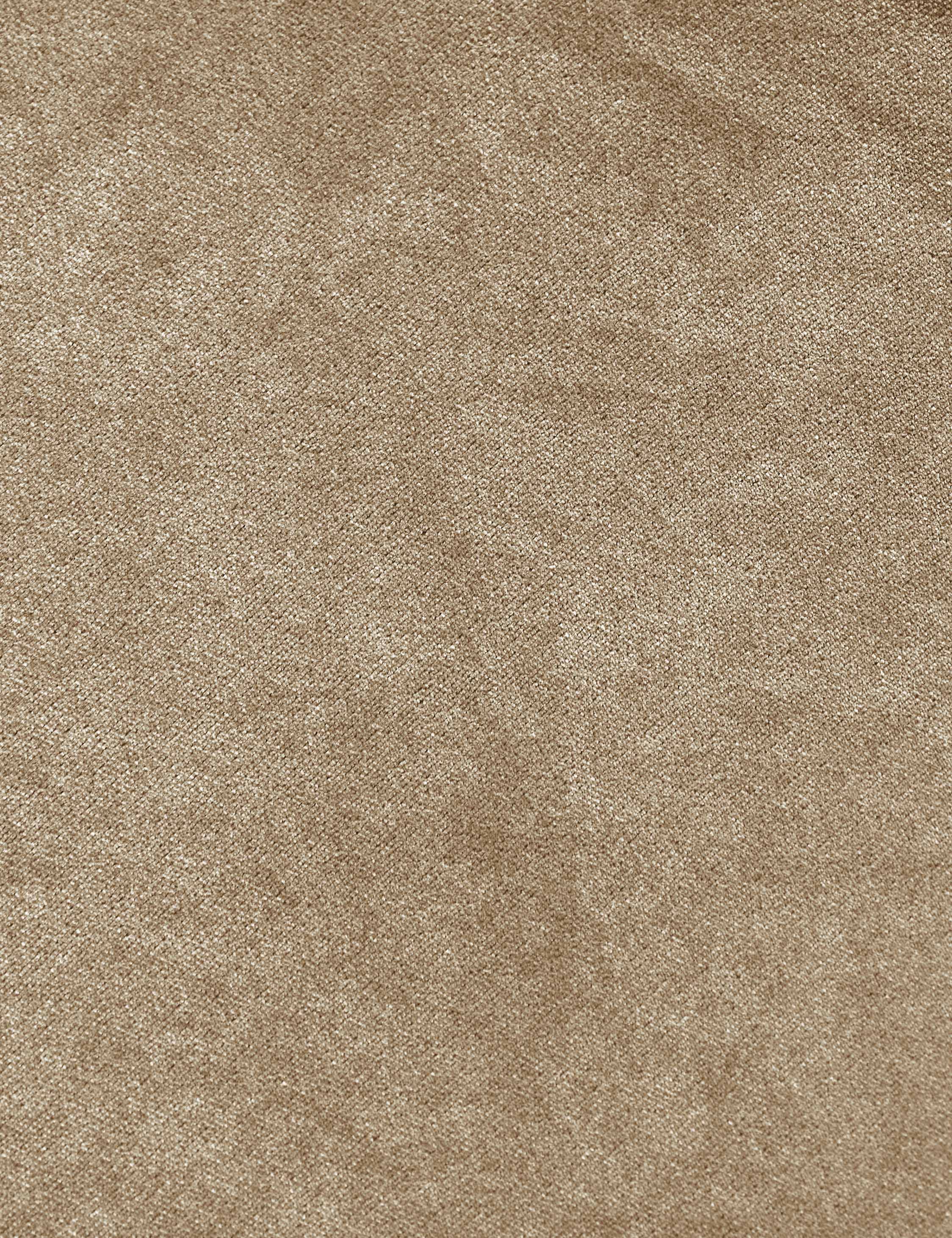 Premium Camel Velvet Fabric Swatch - Soft & Luxurious Upholstery Material for Sofas, Chairs & Home Decor