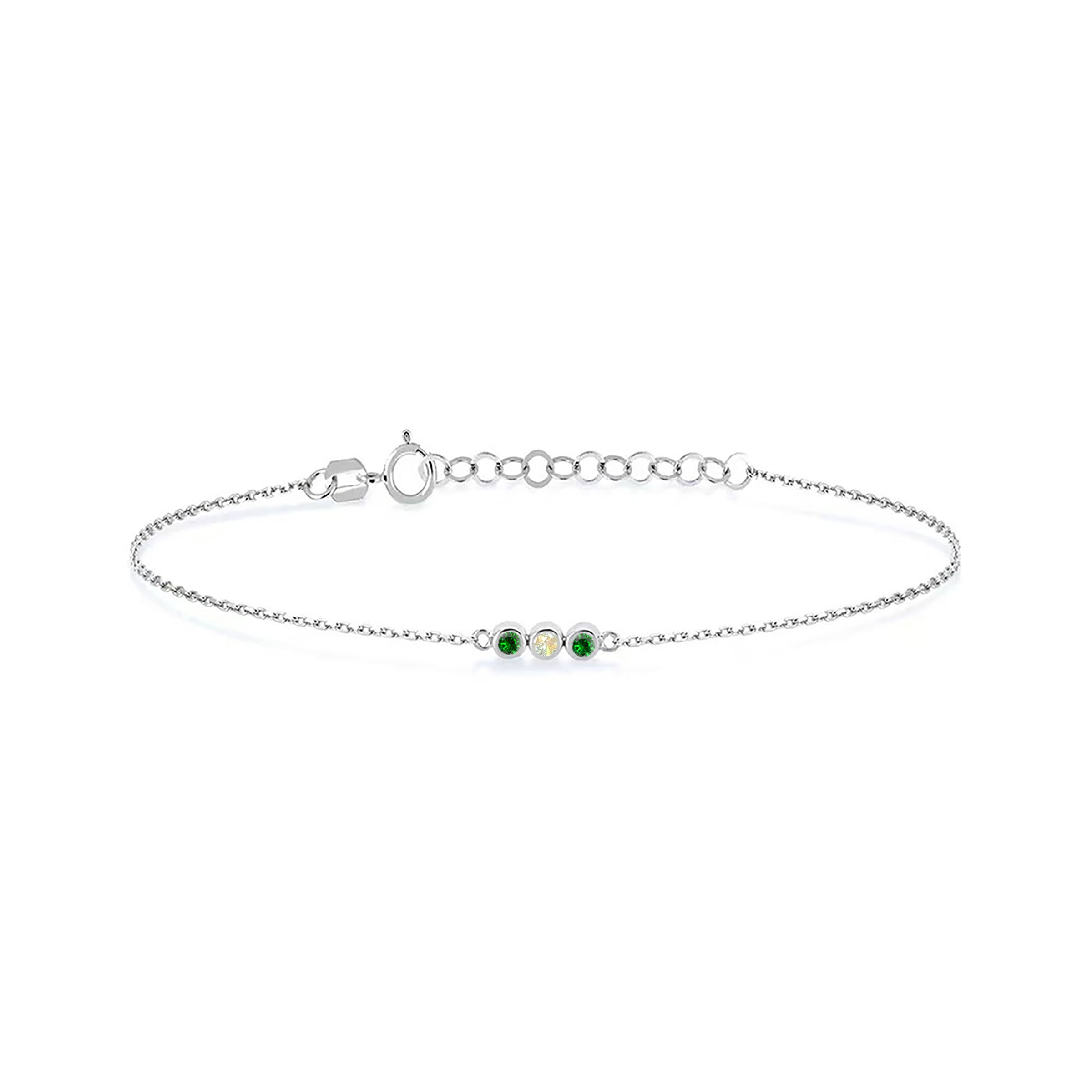 Blissful Tri Circle Memorial Ashes Bracelet - Keepsake Jewelry for Loved Ones - Perfect for Remembrance, Gifts & Special Occasions