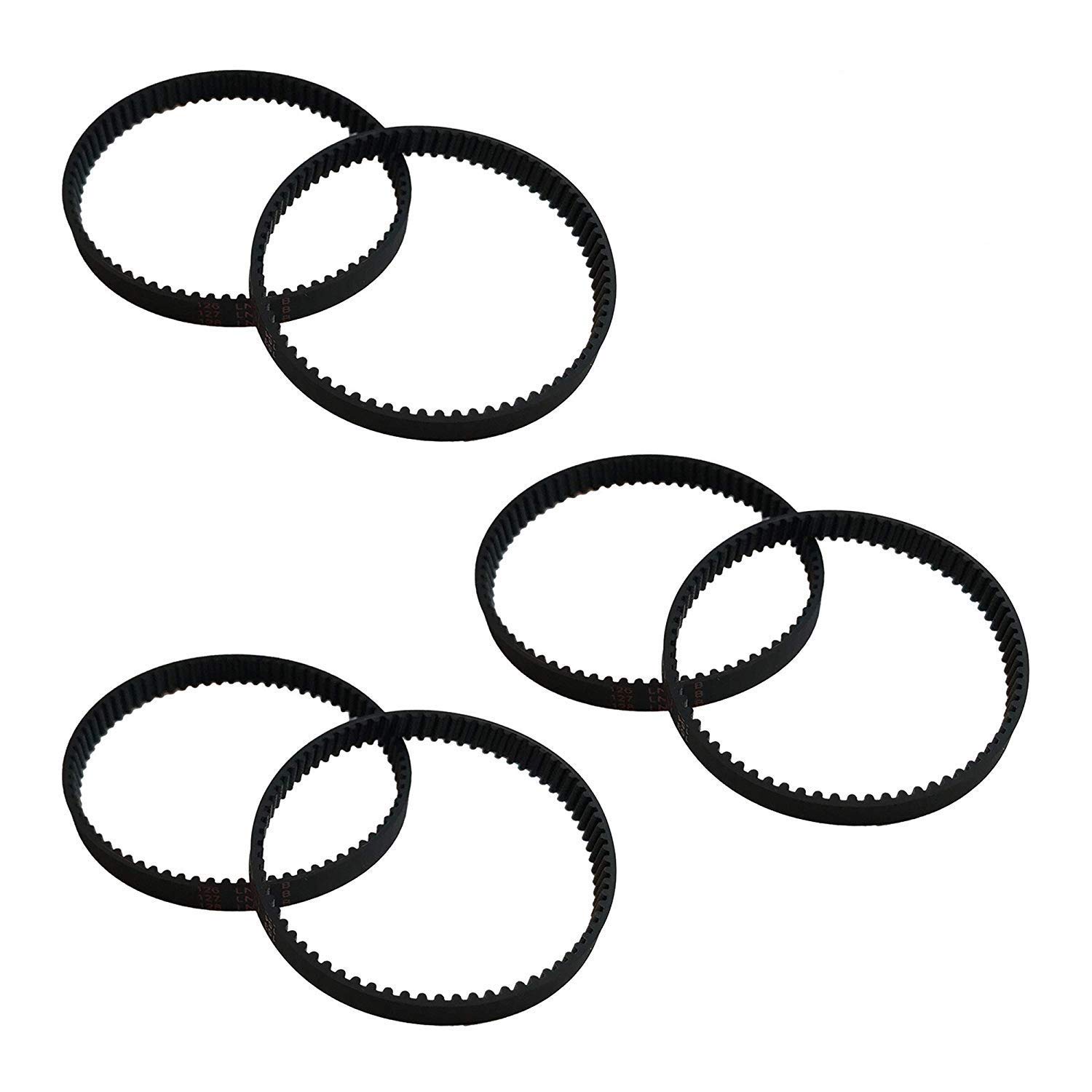 Premium 8MM Vacuum Belts for Dyson DC17, DC-17 & DC17 Animal - 6 Pack Long-Lasting Replacement Belts (Compatible with Part #911710-01) - Ideal for Deep Cleaning Carpets, Pet Hair Removal & Home Maintenance
